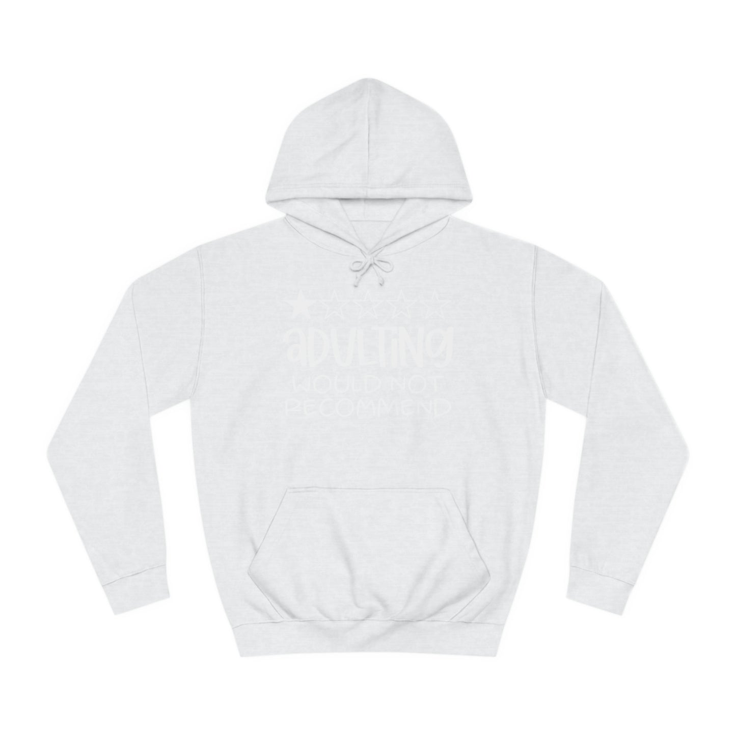 Adulting Hoodie Printify