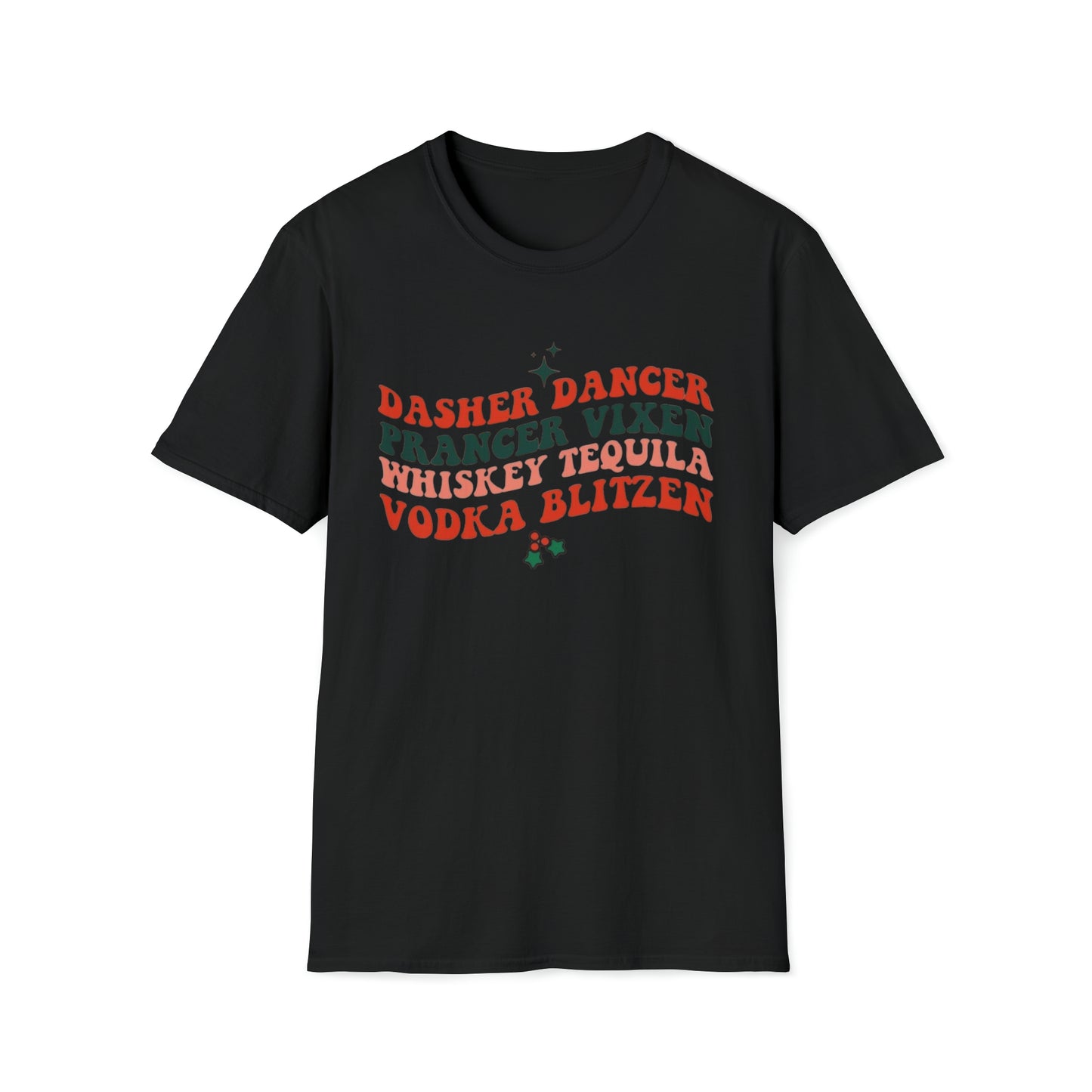 Vodka, Blitzen T-Shirt Printify