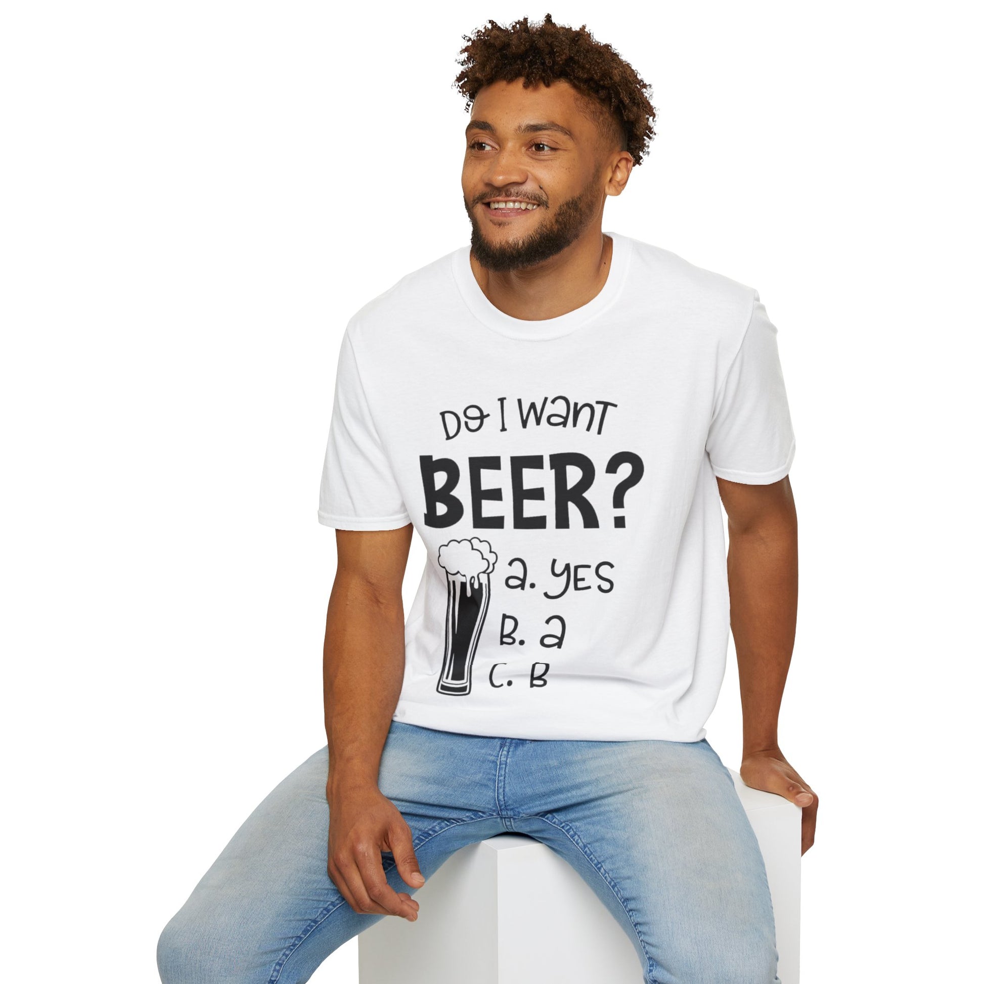 Beer T-Shirt Printify
