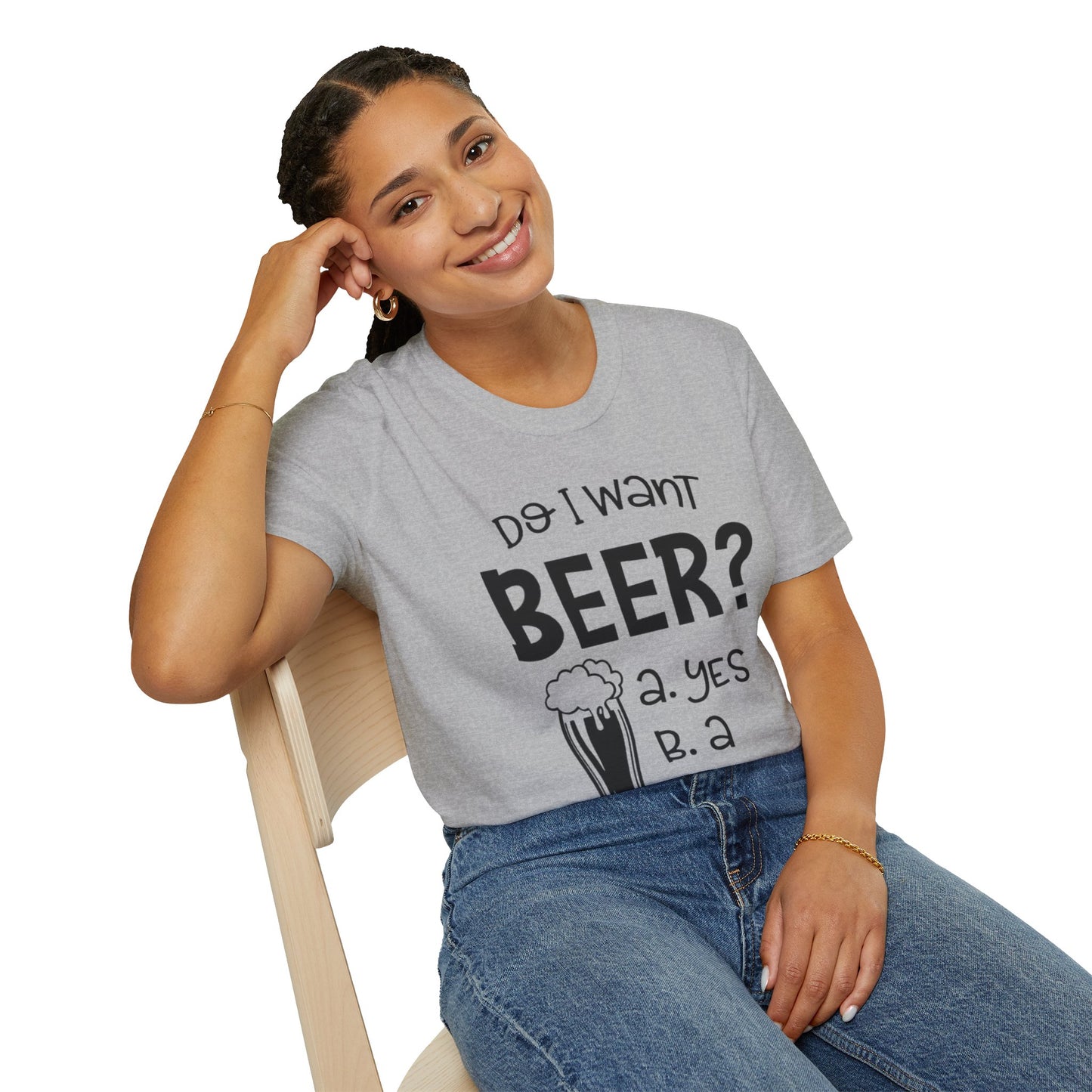 Beer T-Shirt Printify