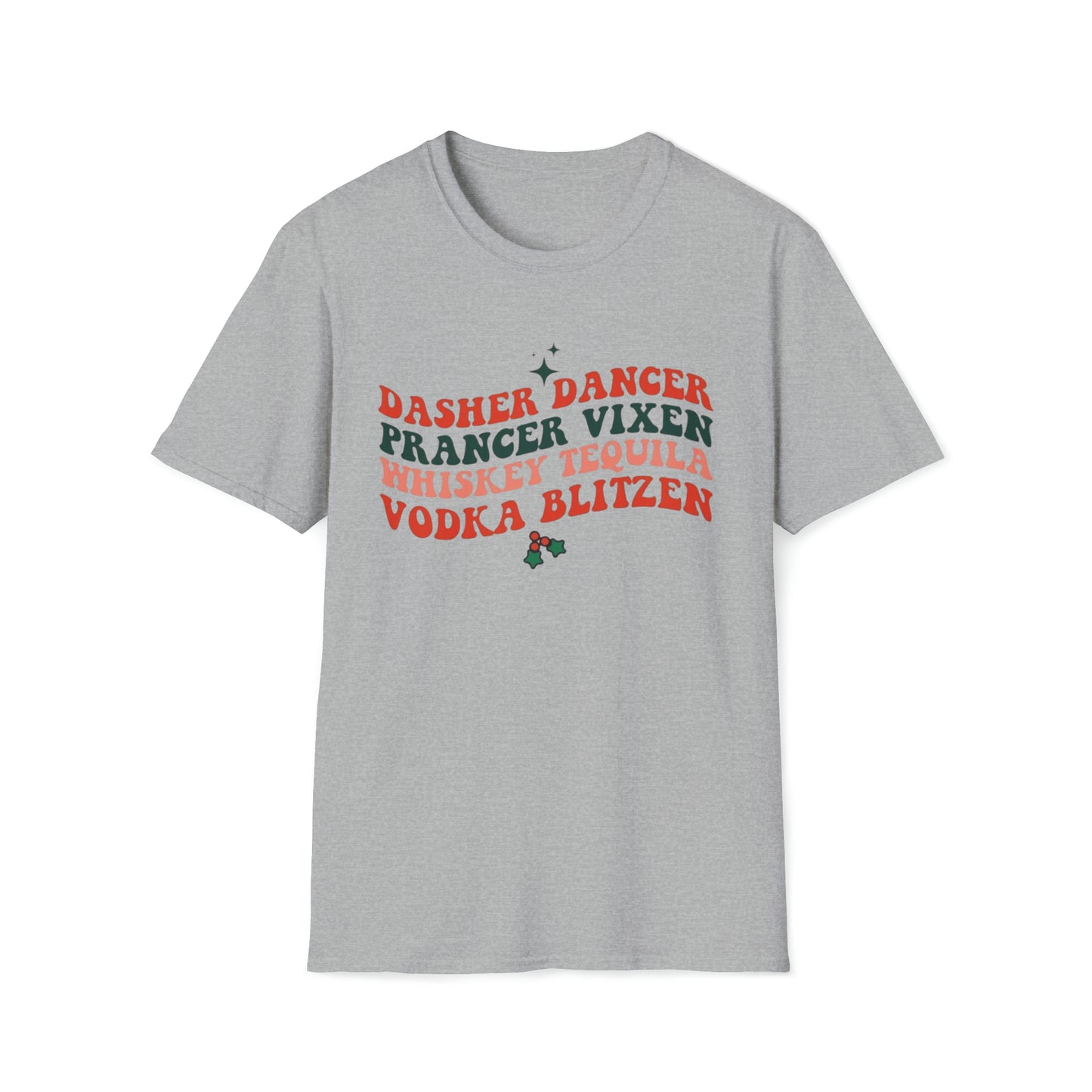 Vodka, Blitzen T-Shirt Printify