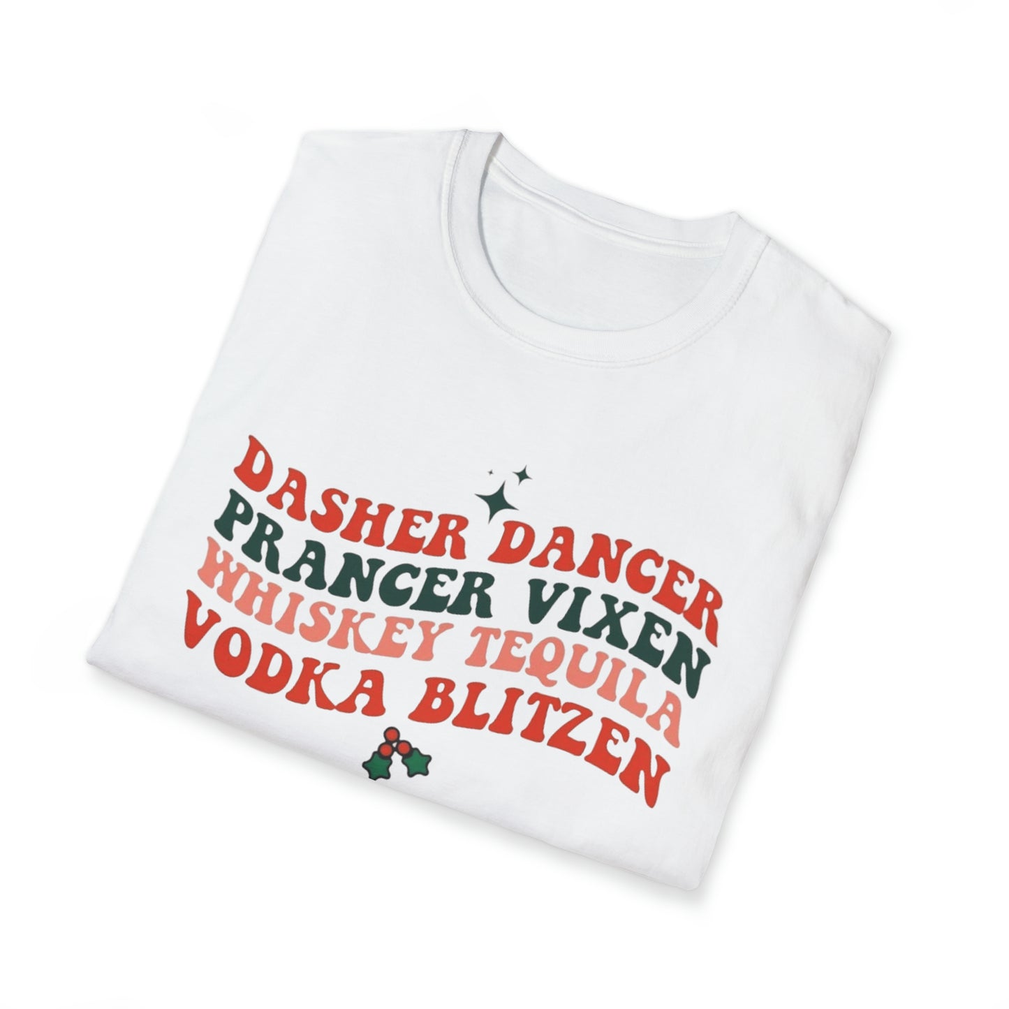 Vodka, Blitzen T-Shirt Printify