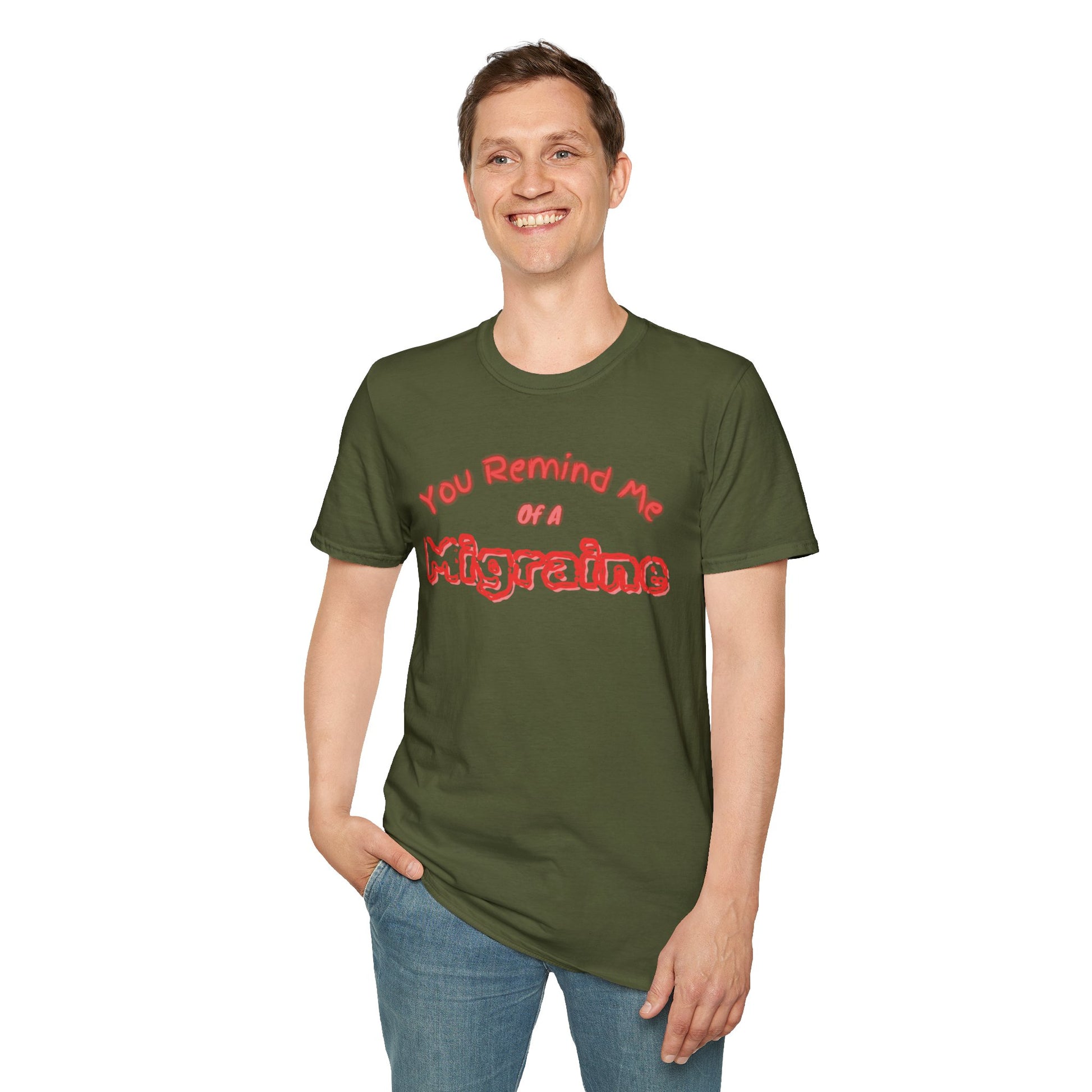 Migraine T-Shirt Printify