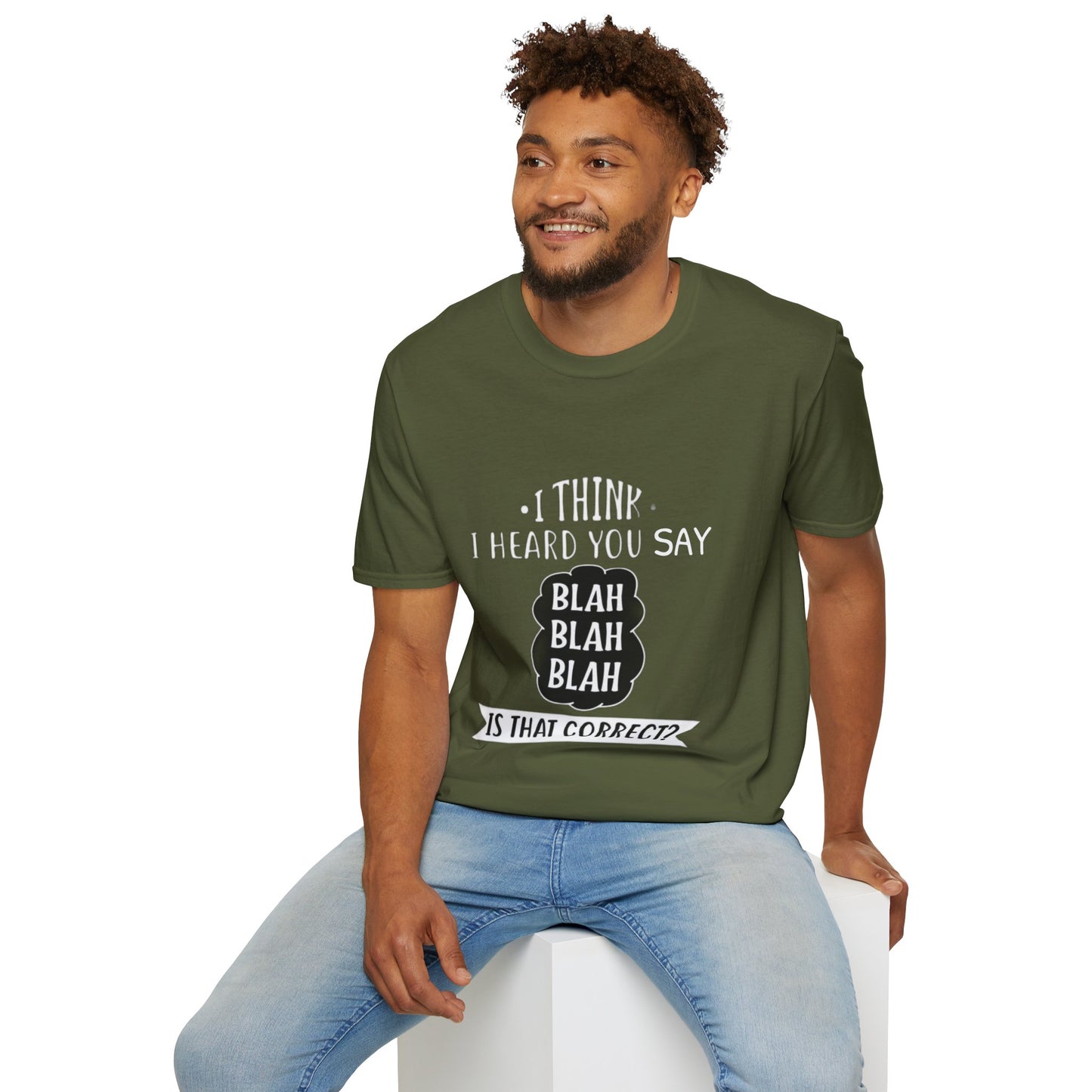 Bla Bla Bla T-Shirt Printify