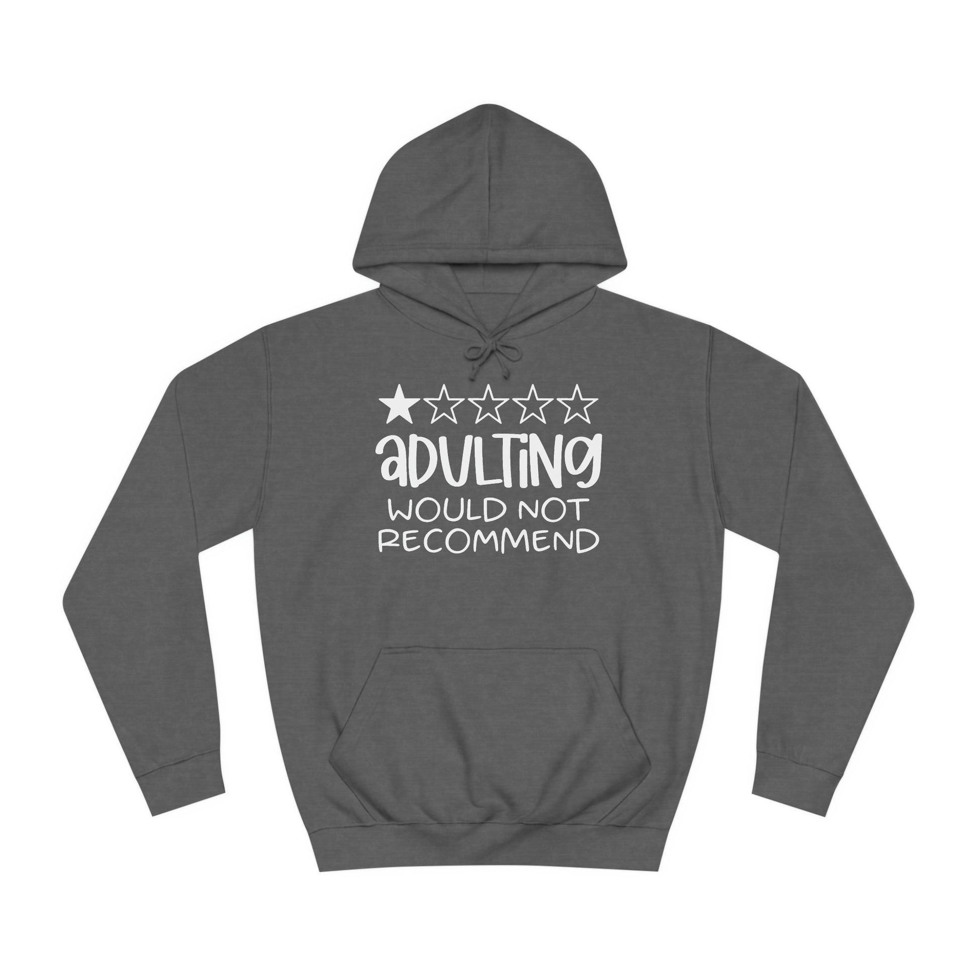 Adulting Hoodie Printify