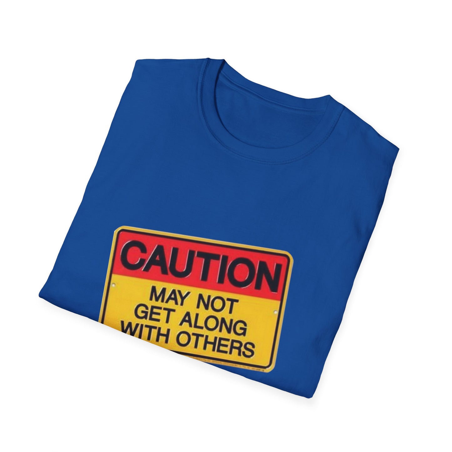 Caution T-Shirt Printify