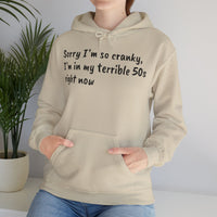 Terrible 50s Hooded Sweatshirt Printify