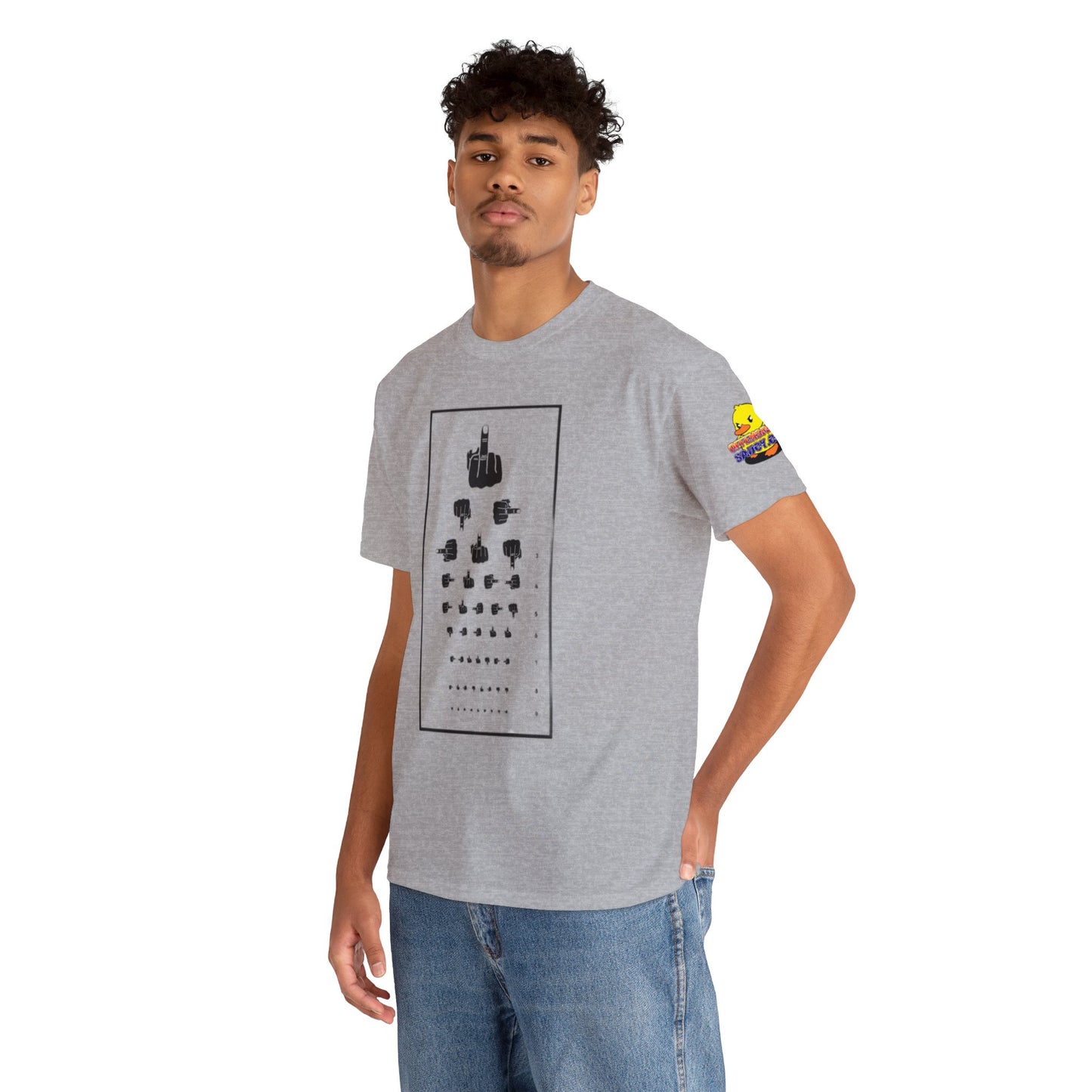 Eye Chart Tee Printify