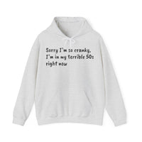 Terrible 50s Hooded Sweatshirt Printify