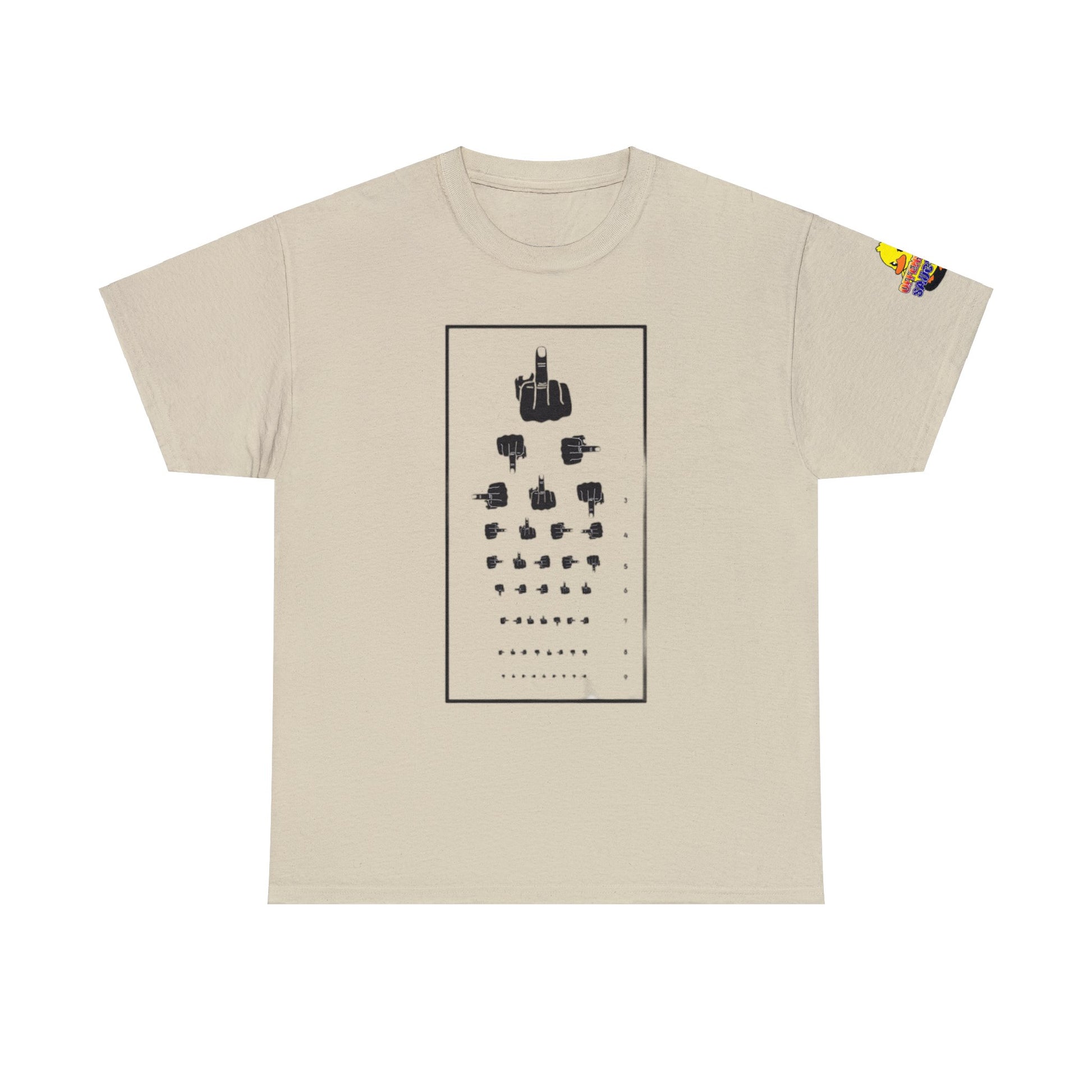 Eye Chart Tee Printify