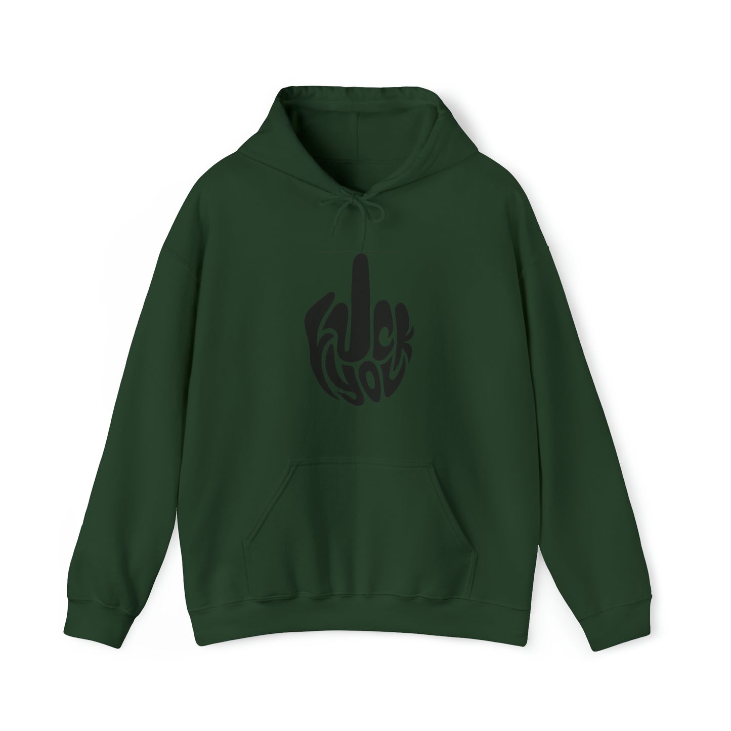 Finger Hooded Sweatshirt Printify