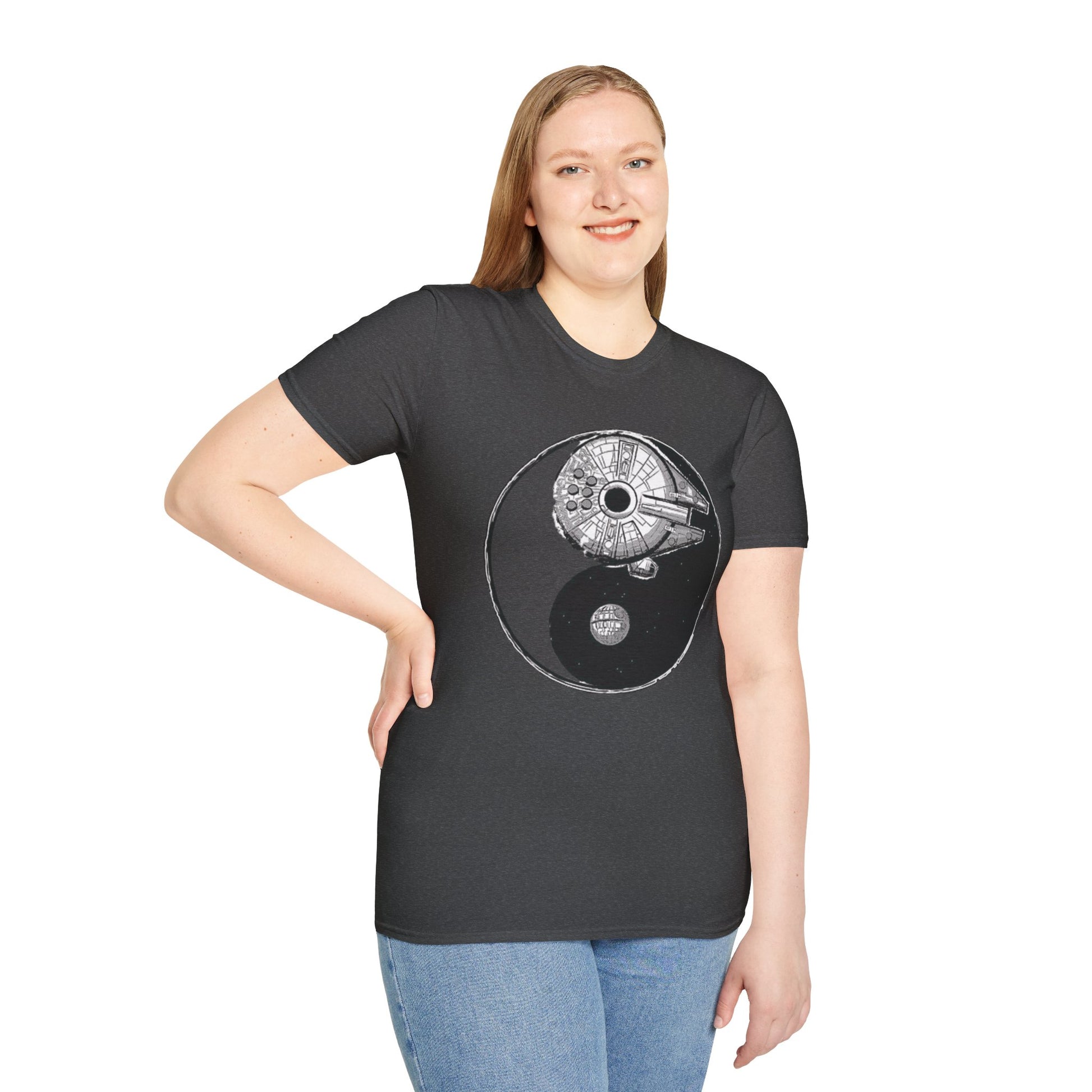 yin yang T-Shirt Printify