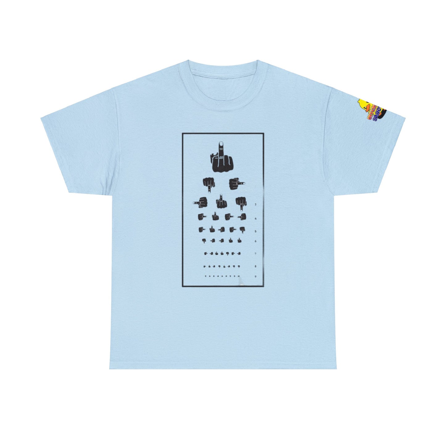 Eye Chart Tee Printify