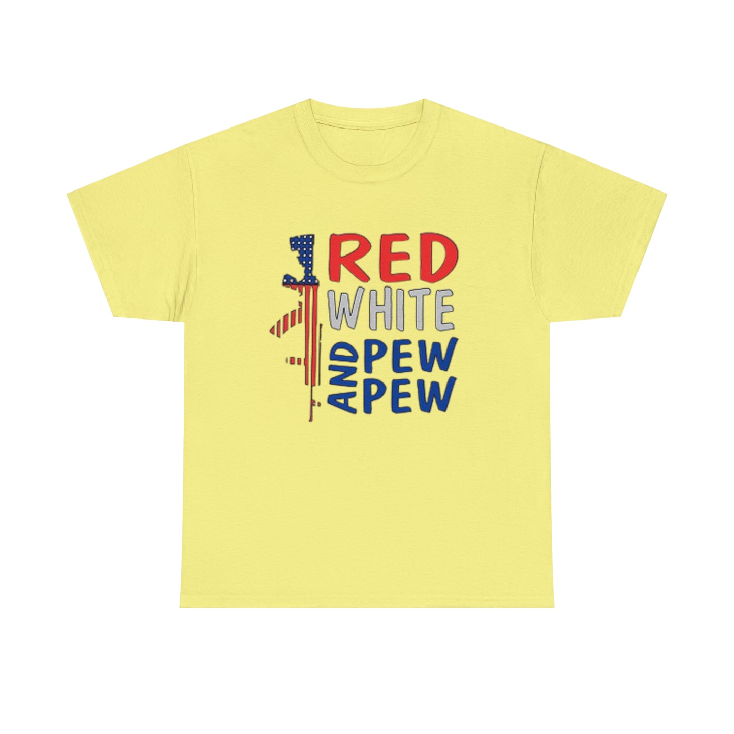 Red, White, and Pew Pew Pew Tee