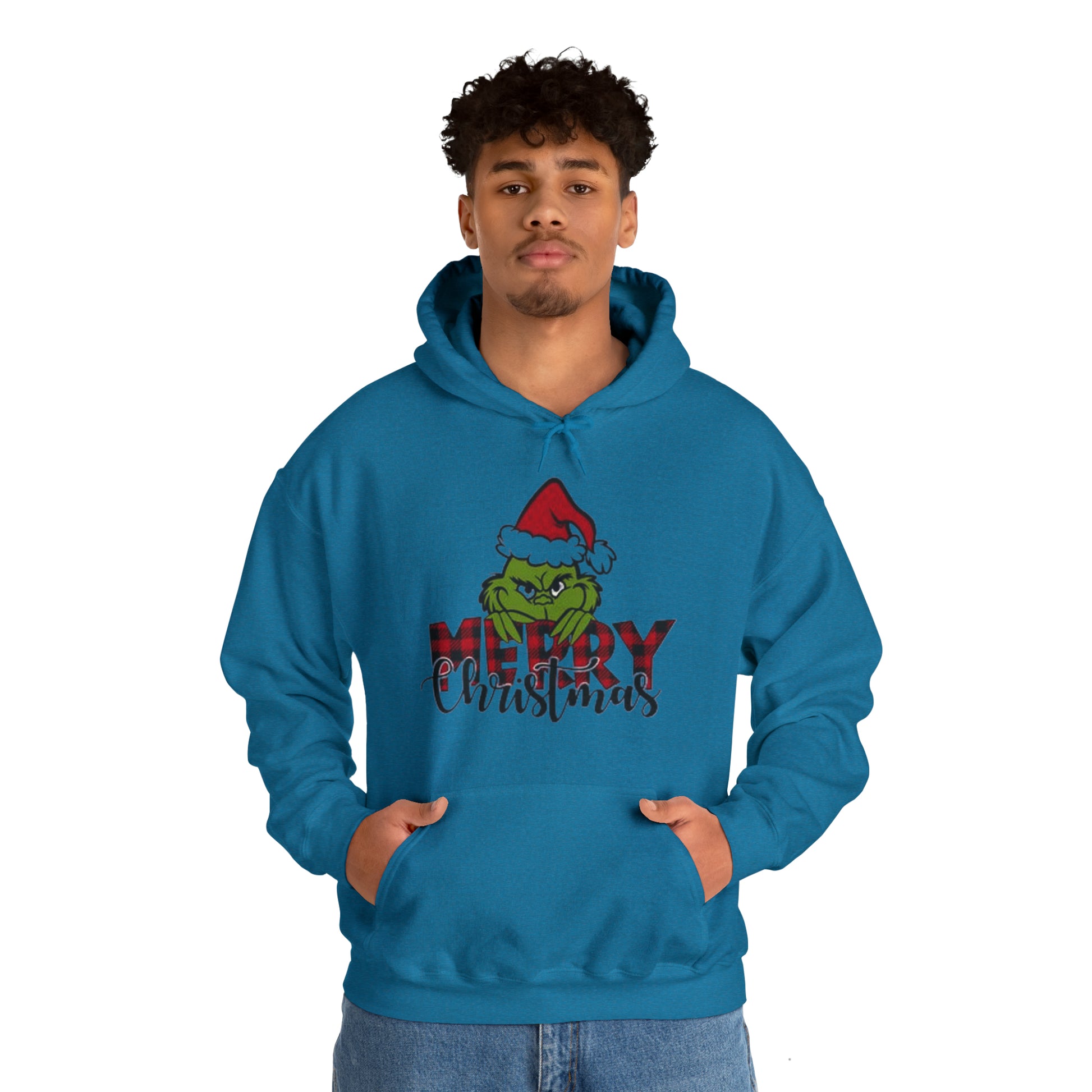 Merry Christmas Hooded Sweatshirt Printify