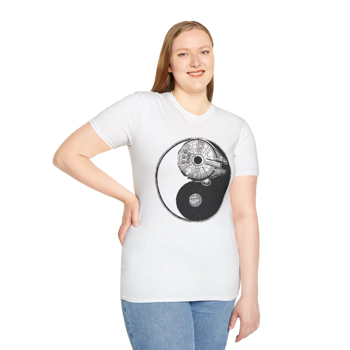 yin yang T-Shirt Printify