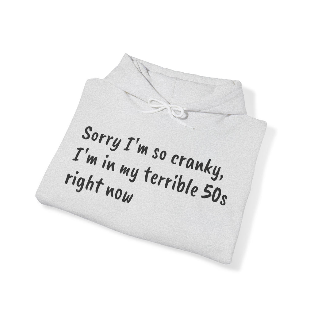 Terrible 50s Hooded Sweatshirt Printify