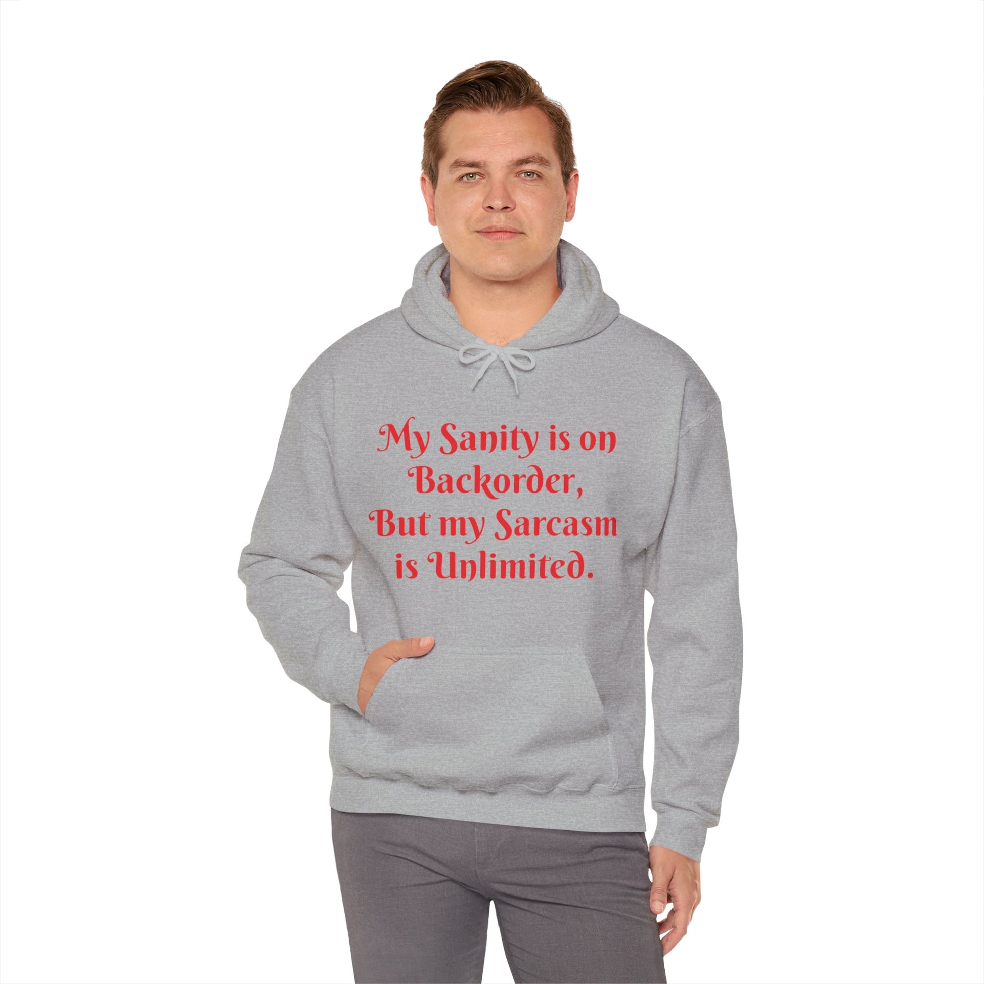 Sarcasm Hoodie Sweatshirt Printify