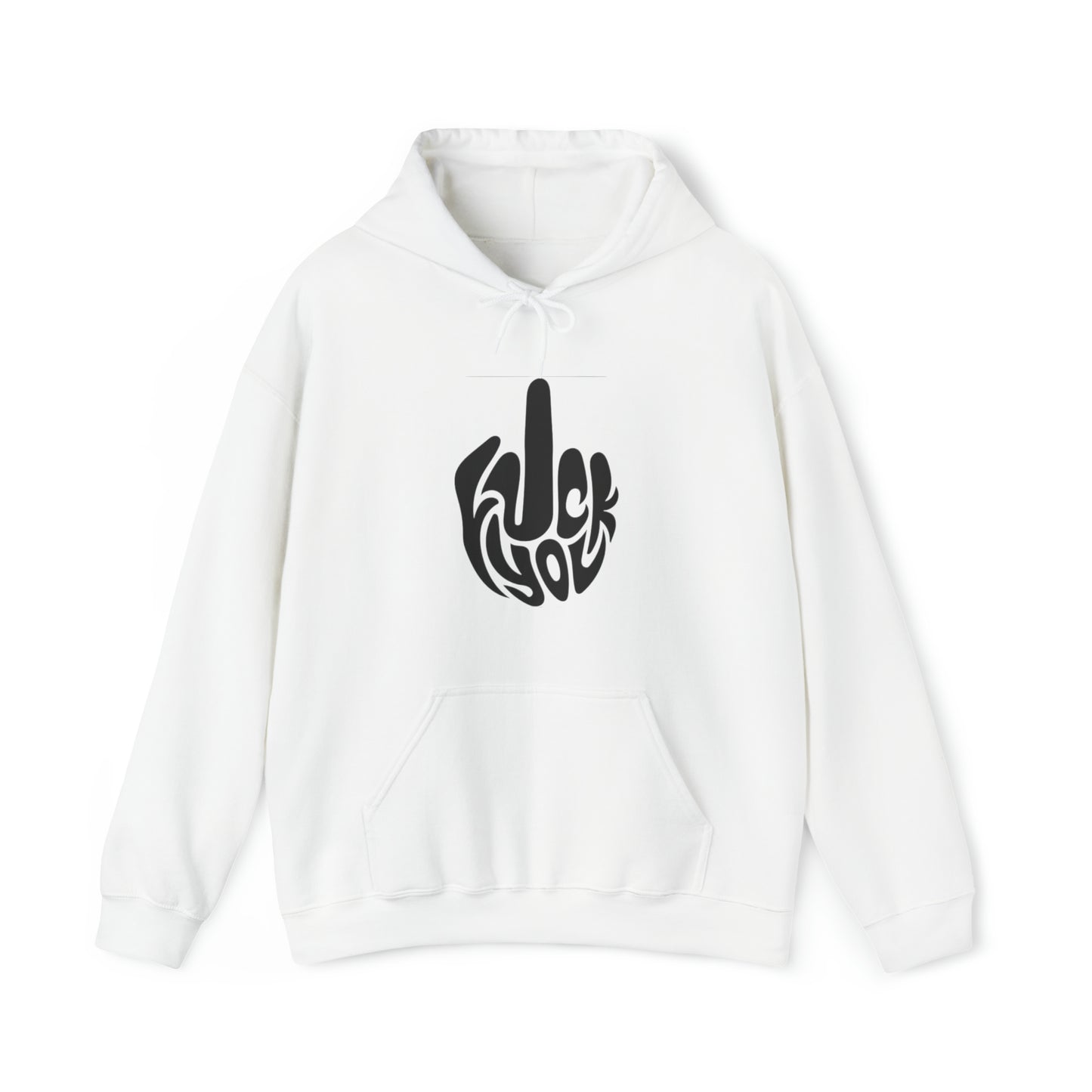 Finger Hooded Sweatshirt Printify