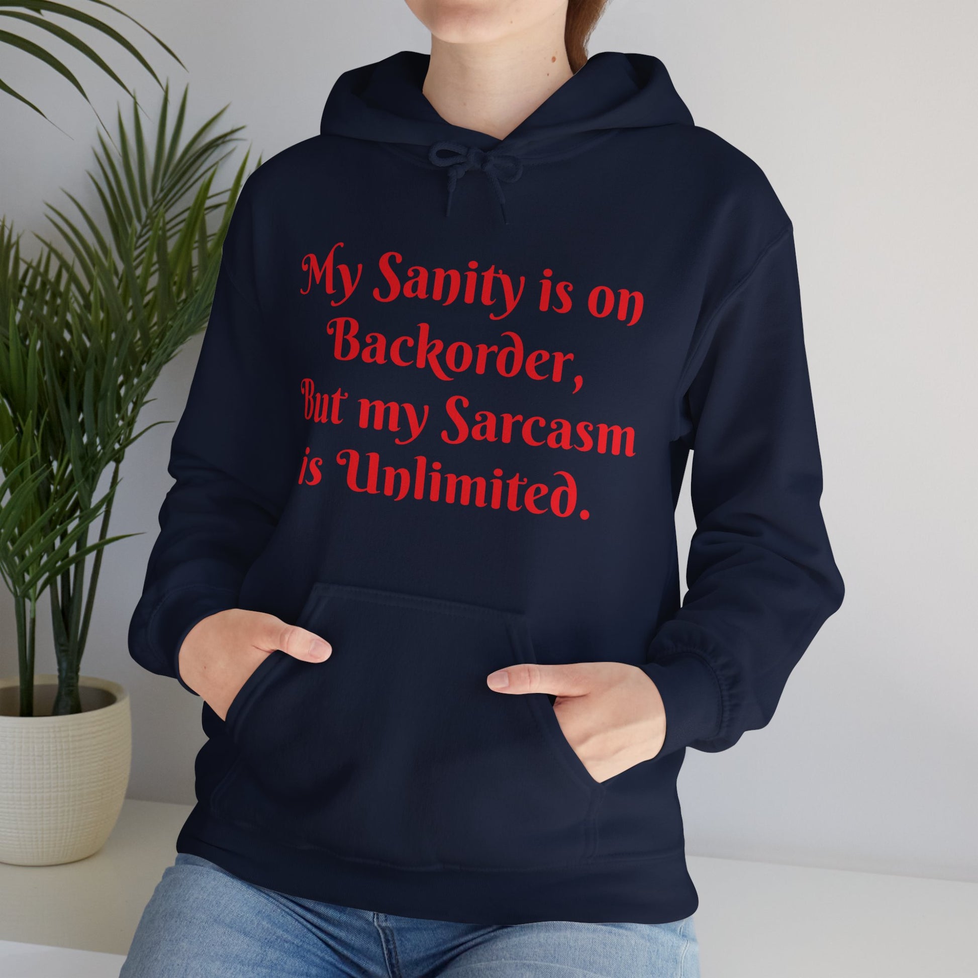 Sarcasm Hoodie Sweatshirt Printify