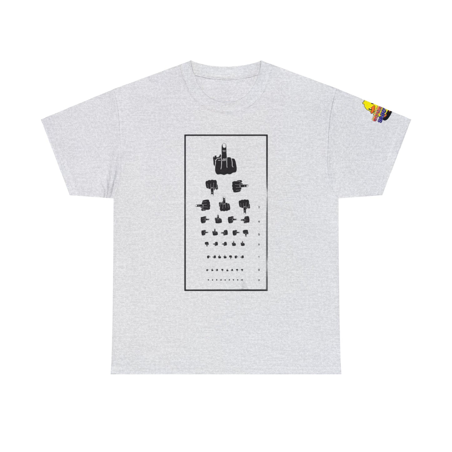 Eye Chart Tee Printify