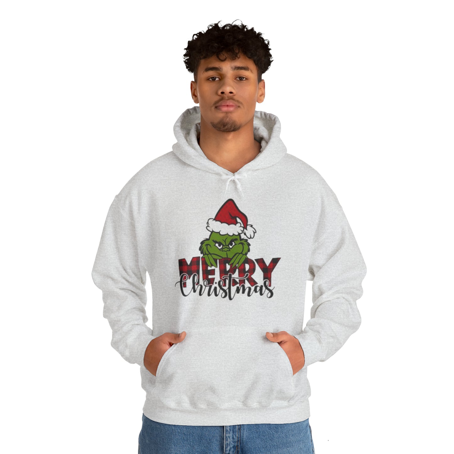 Merry Christmas Hooded Sweatshirt Printify