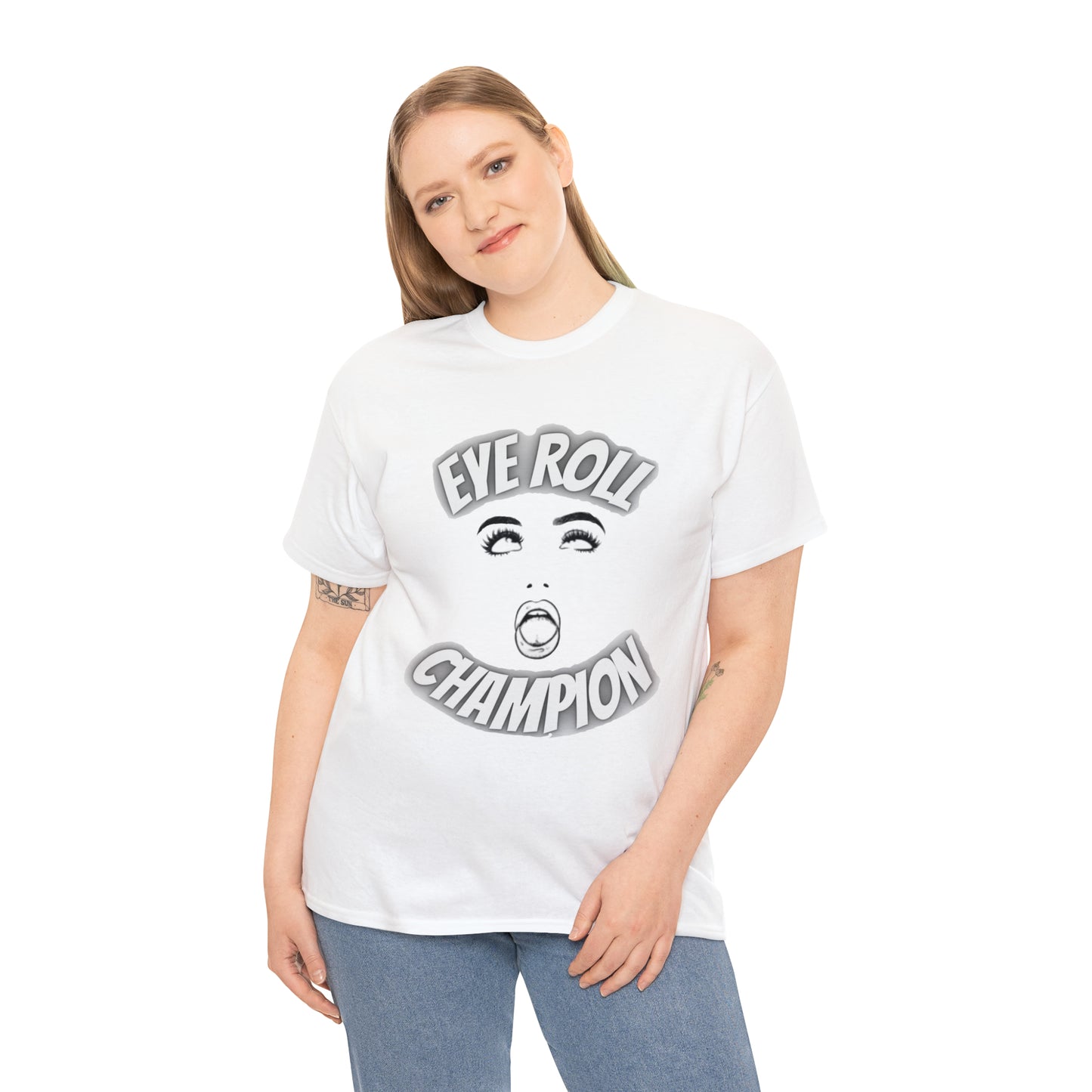 Eye Roll Champion Tee