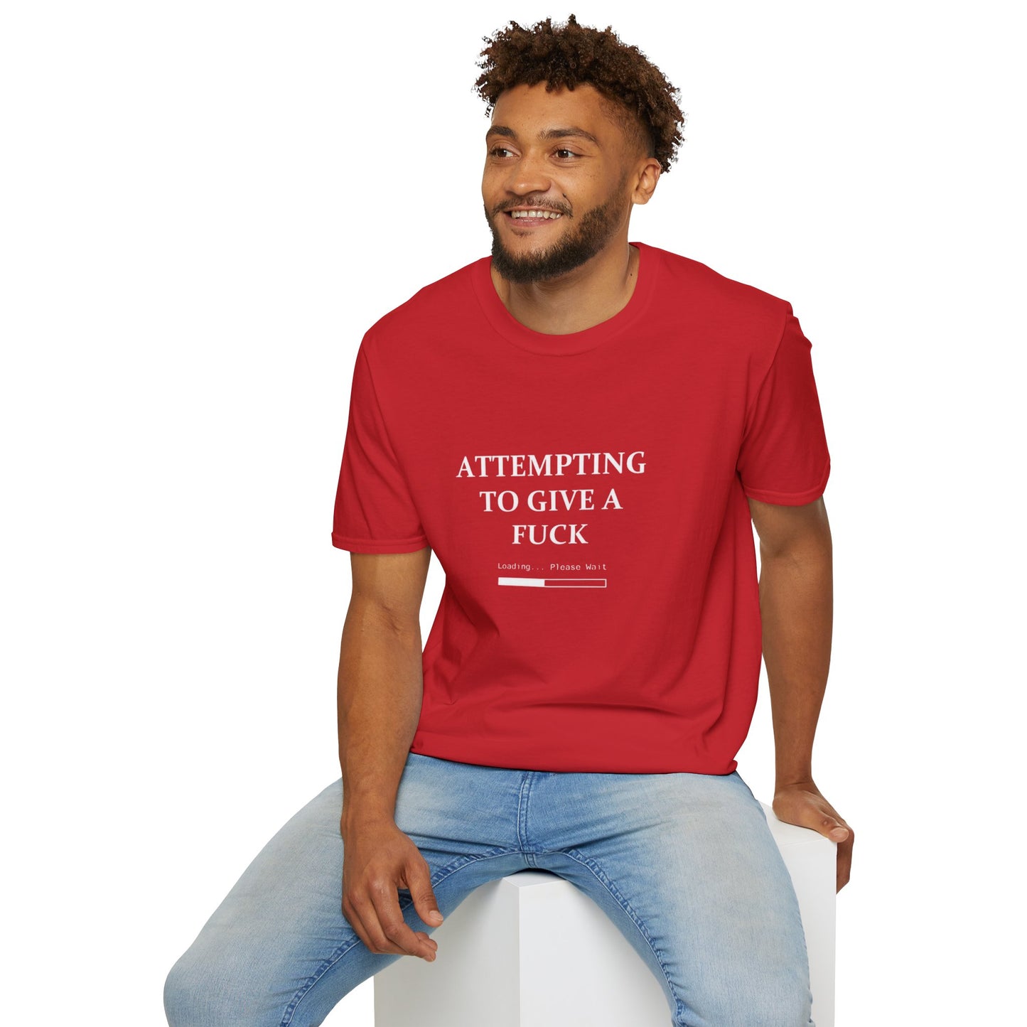 Attempting to Give a Fuck T-Shirt Printify