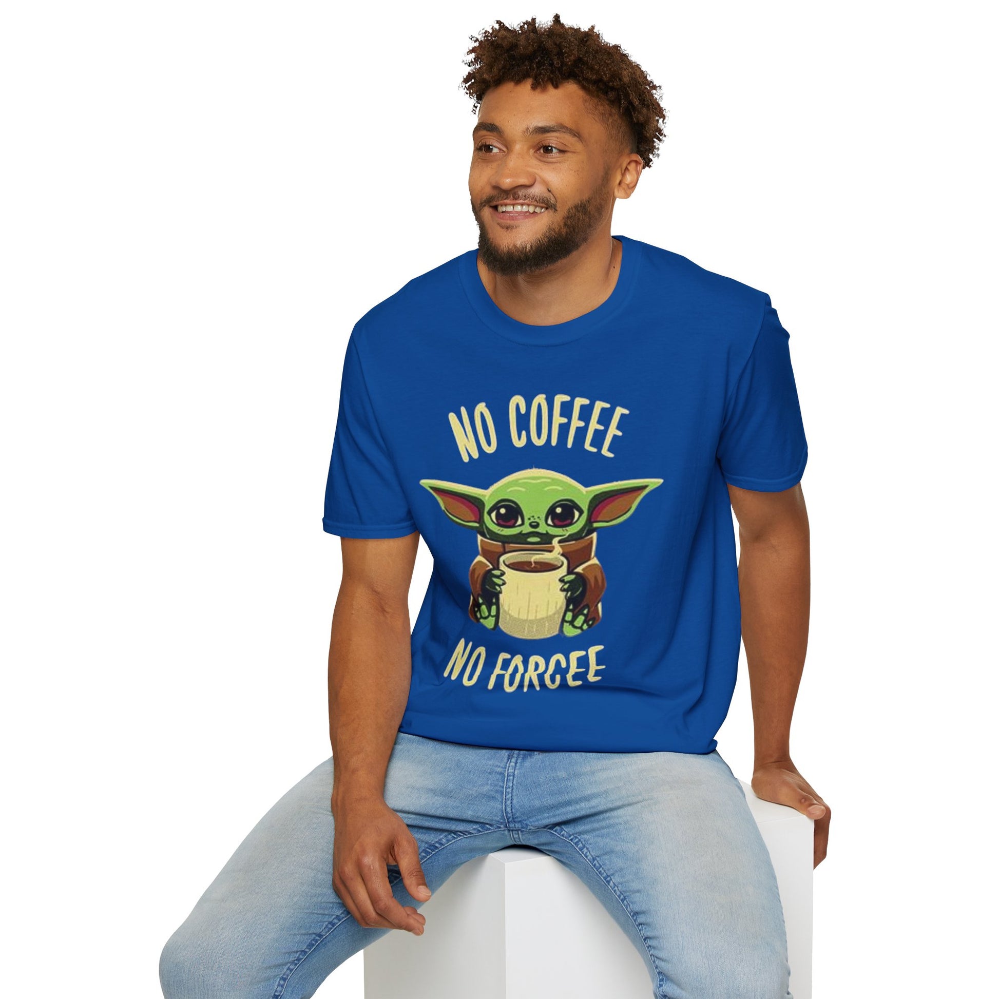 No Coffee T-Shirt Printify