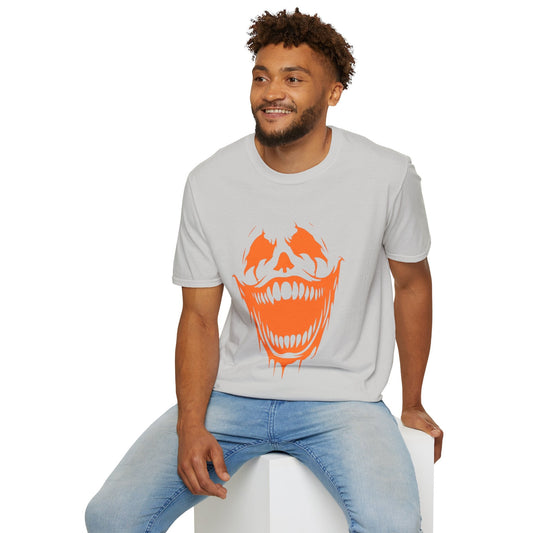 Halloween Vibe Unisex Softstyle T-Shirt, Spooky T-Shirt, Graphic Tee, Costume Party Shirt, Gift for Halloween Lovers Printify