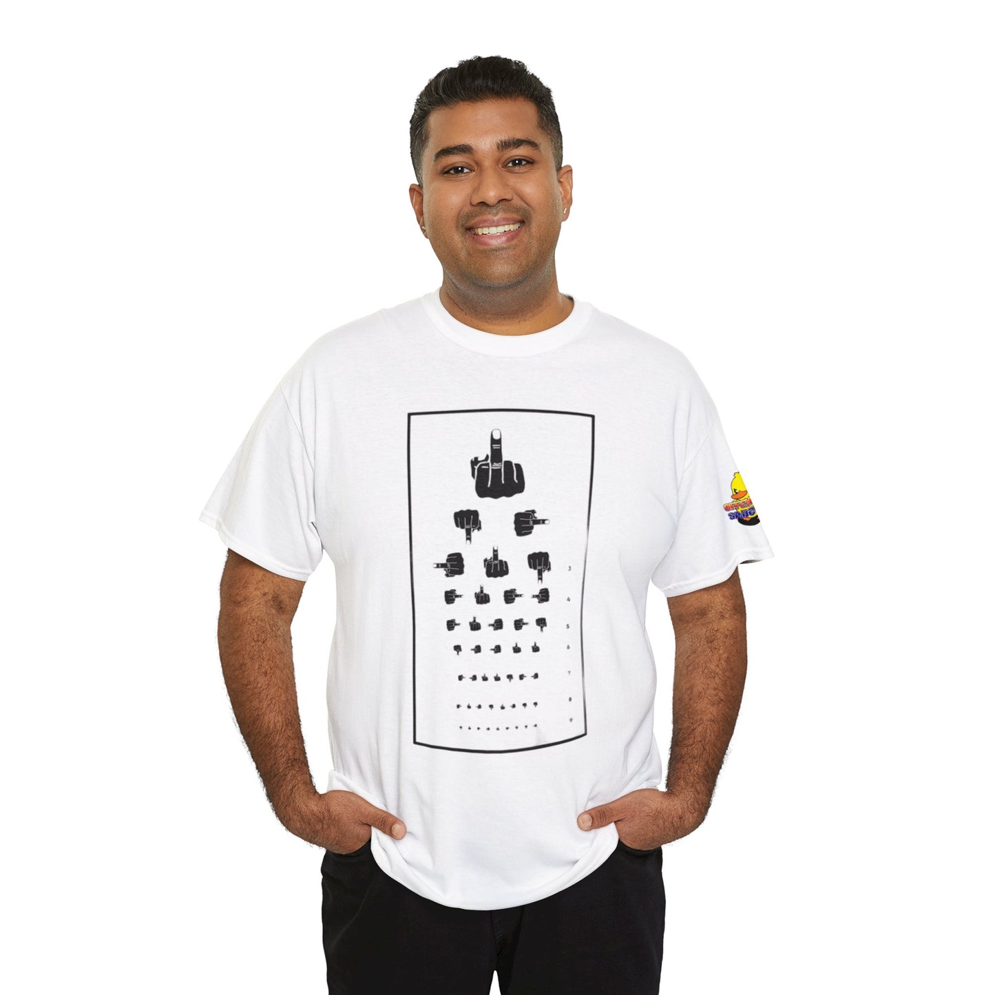 Eye Chart Tee Printify