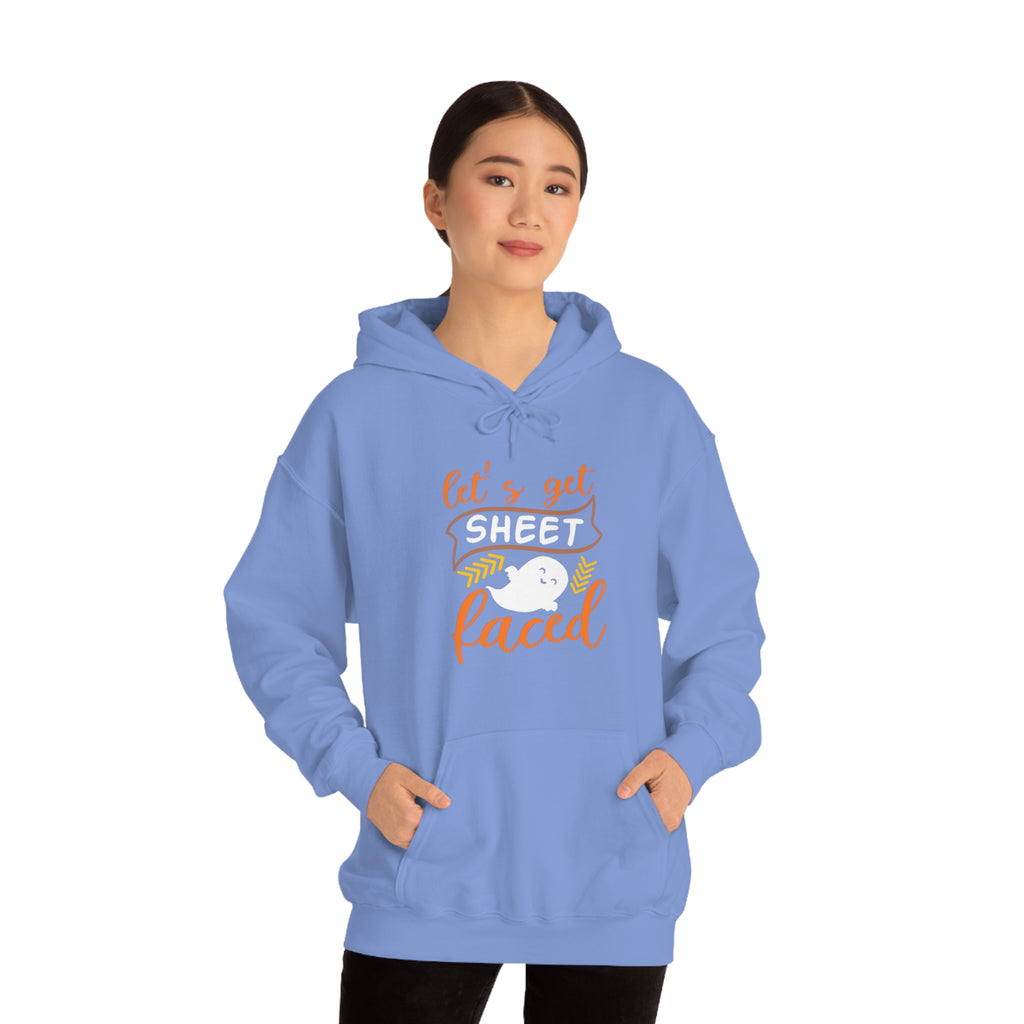 Let's Get Sheet Faced Hooded Sweatshirt