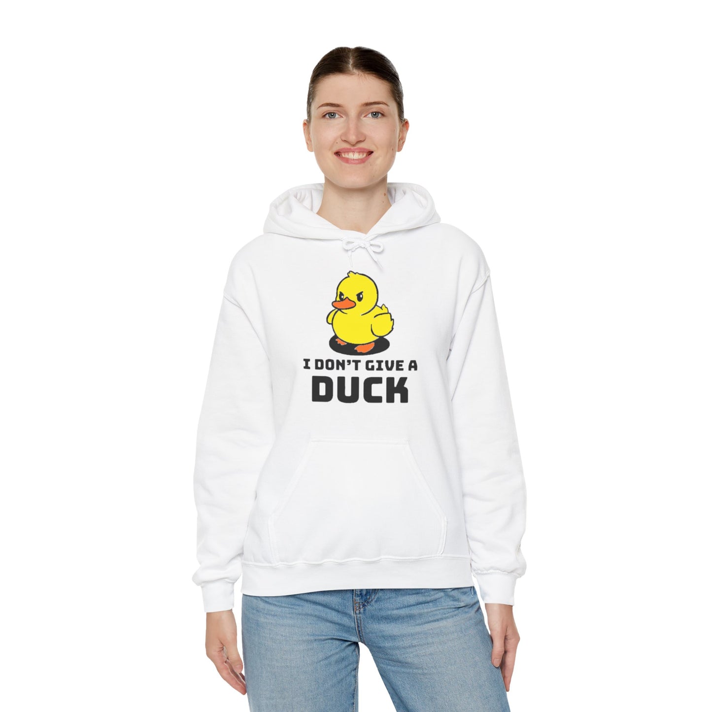 Duck Hooded Sweatshirt Printify