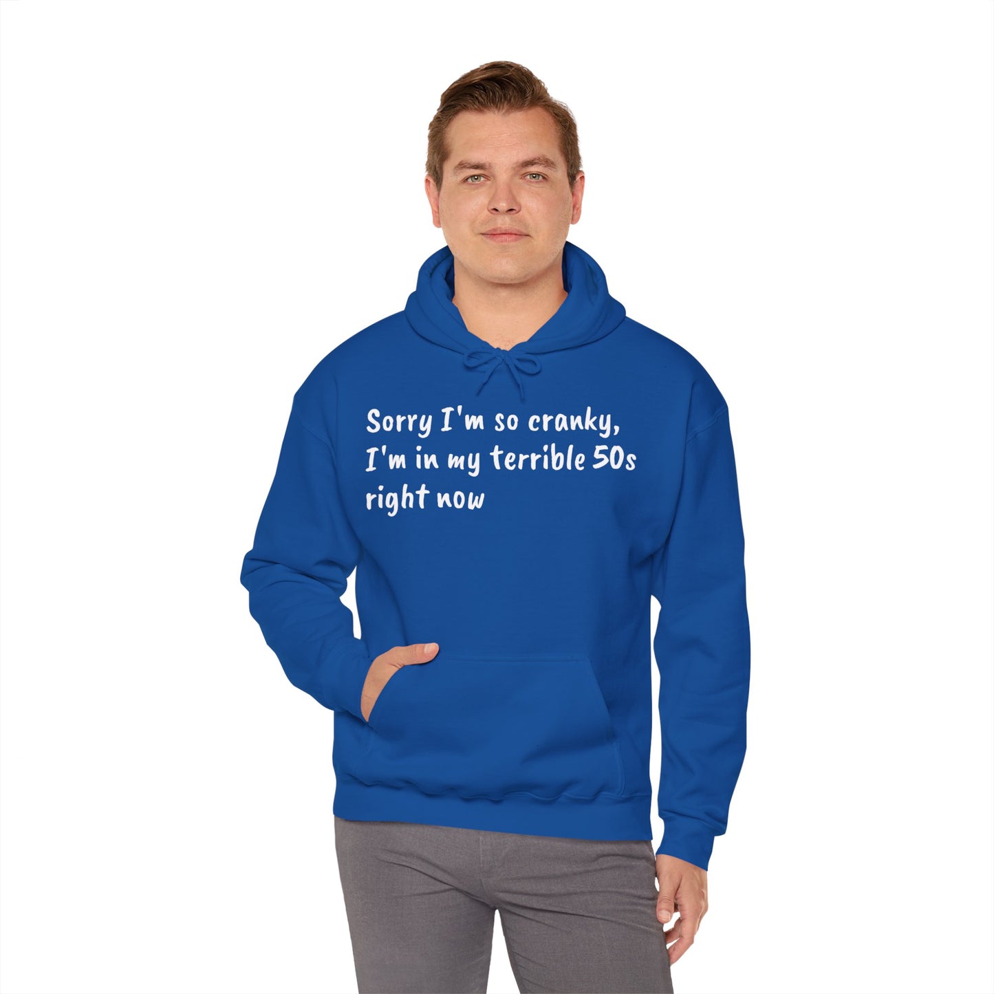 Terrible 50s Hooded Sweatshirt Printify