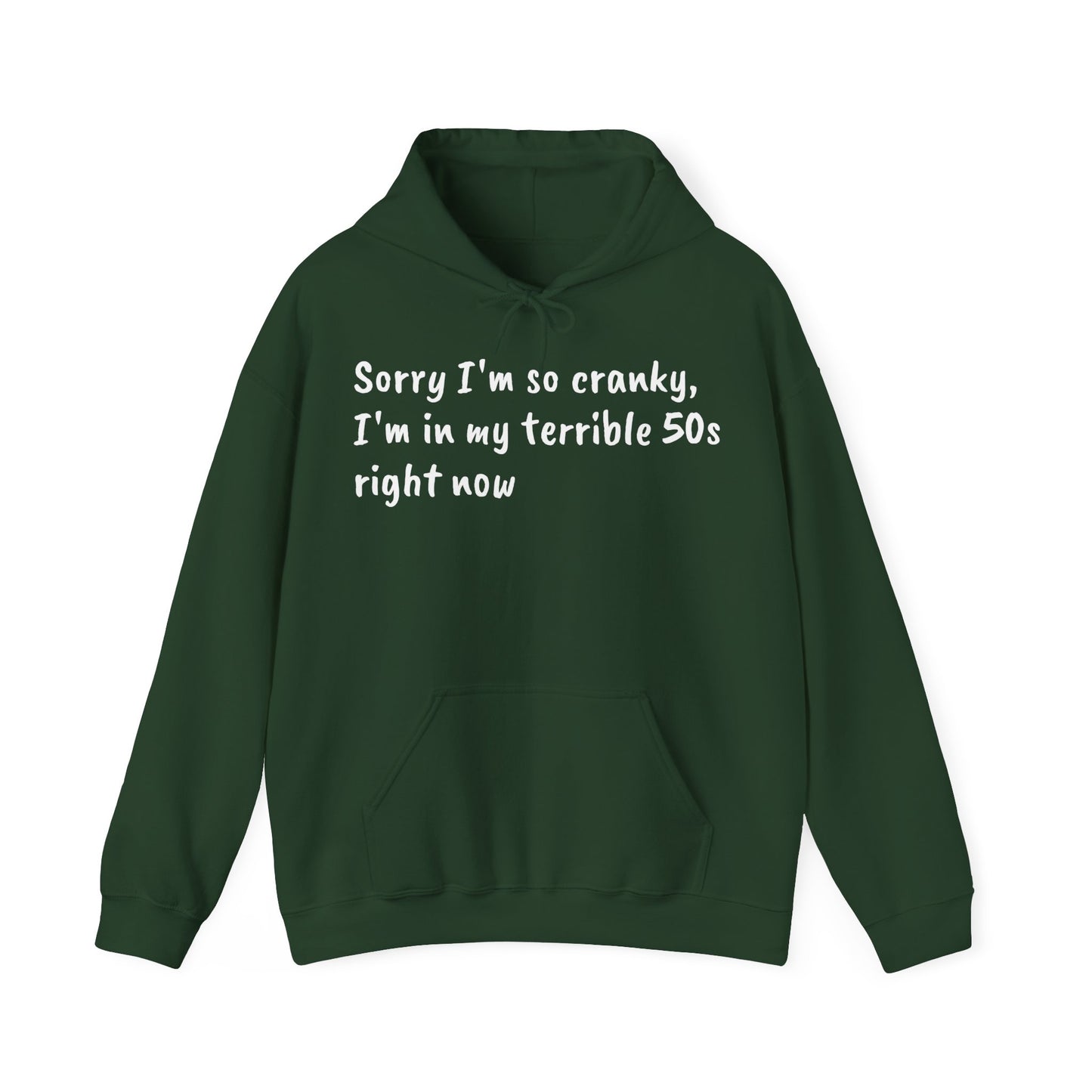 Terrible 50s Hooded Sweatshirt Printify