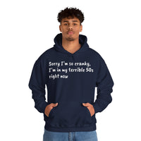 Terrible 50s Hooded Sweatshirt Printify