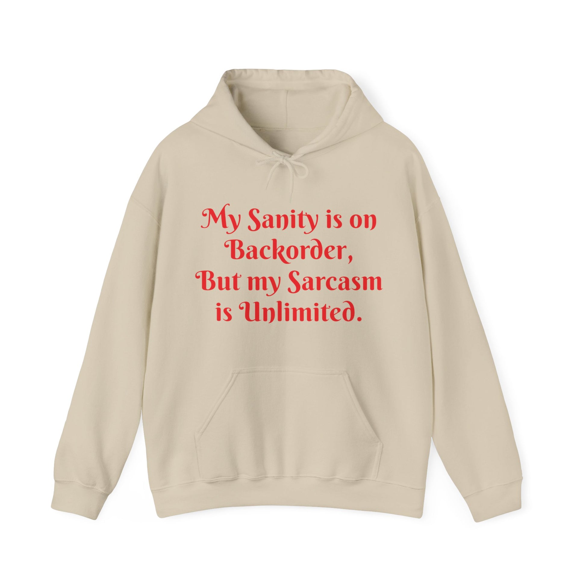 Sarcasm Hoodie Sweatshirt Printify