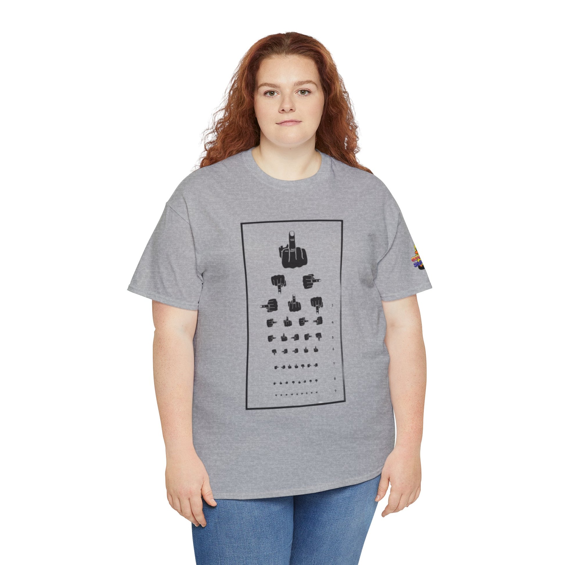 Eye Chart Tee Printify