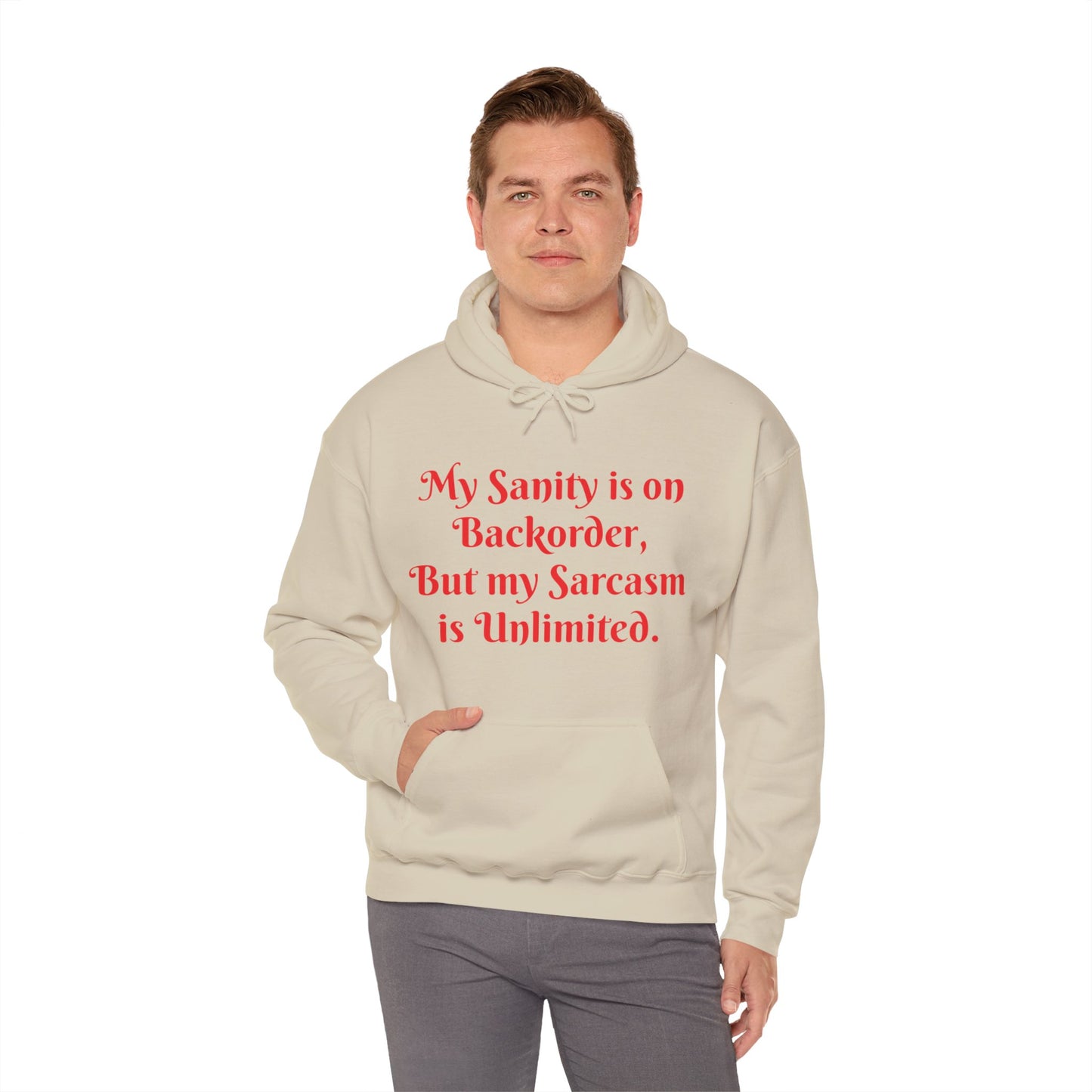 Sarcasm Hoodie Sweatshirt Printify