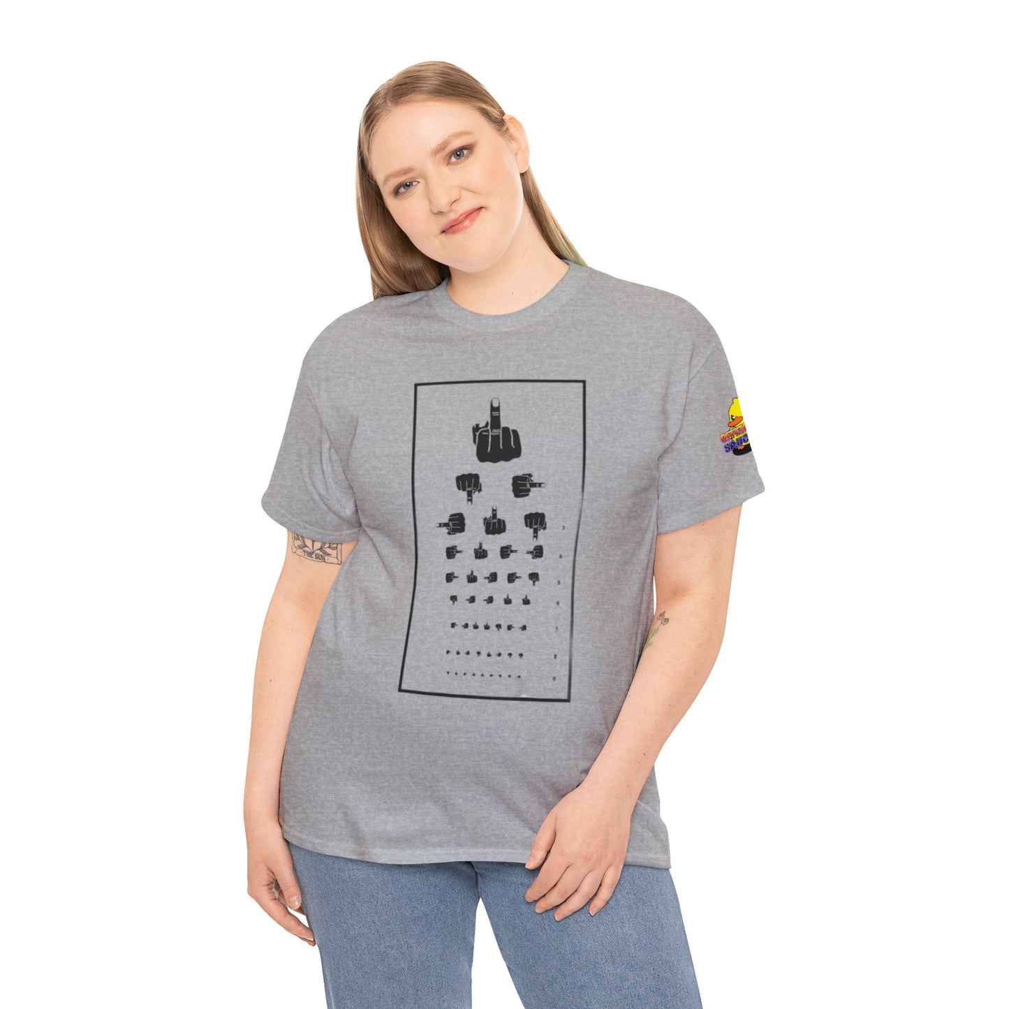 Eye Chart Tee Printify