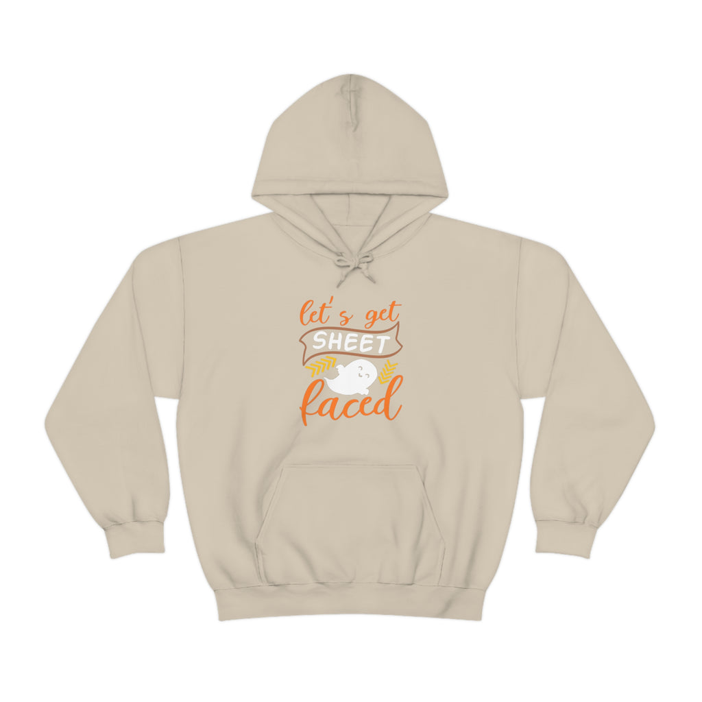 Let's Get Sheet Faced Hooded Sweatshirt