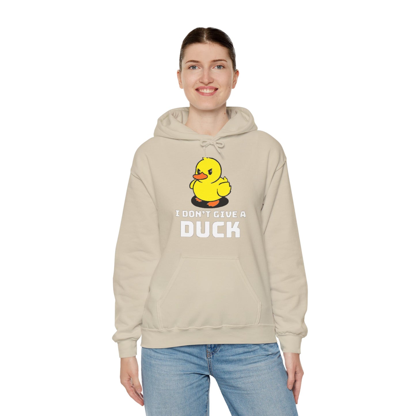 Duck Hooded Sweatshirt Printify