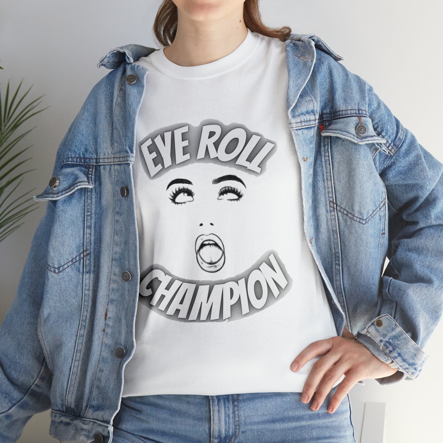 Eye Roll Champion Tee