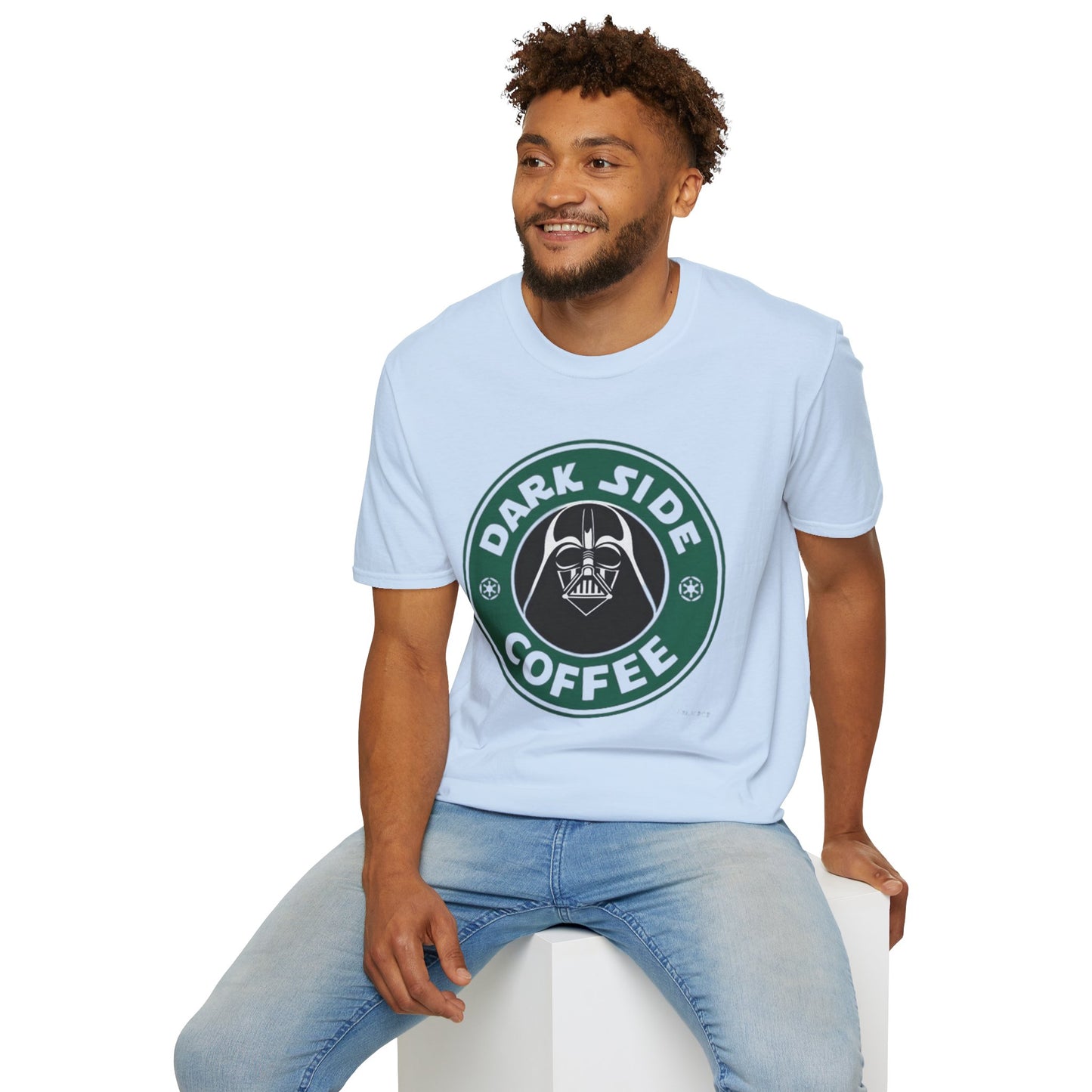 Darkside coffee T-Shirt Printify