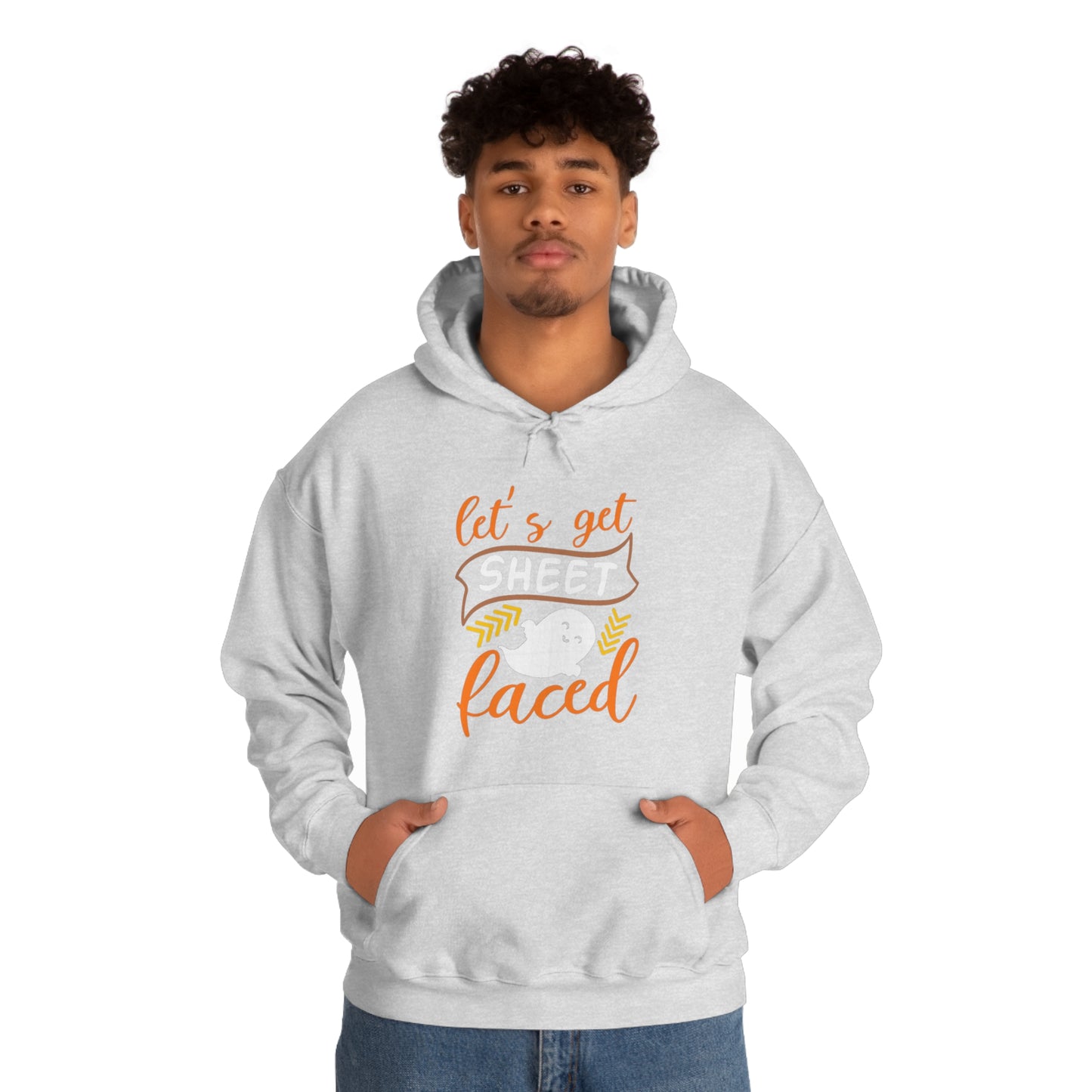 Let's Get Sheet Faced Hooded Sweatshirt