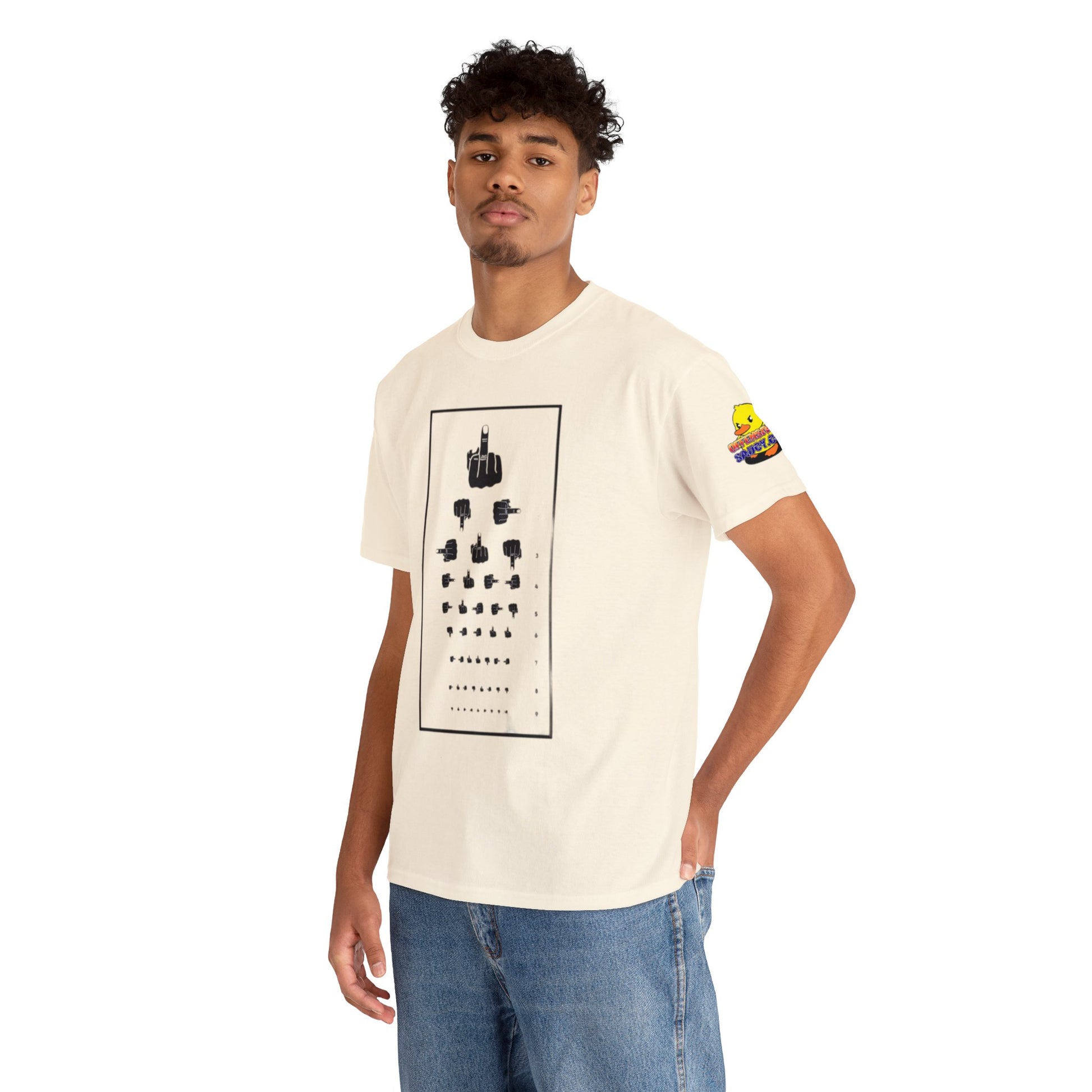 Eye Chart Tee Printify