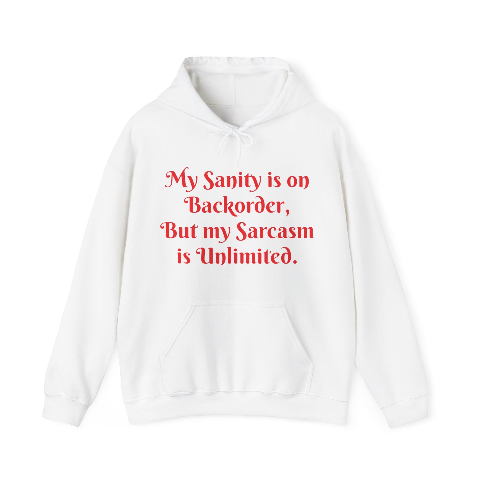 Sarcasm Hoodie Sweatshirt Printify