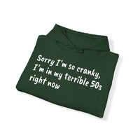 Terrible 50s Hooded Sweatshirt Printify