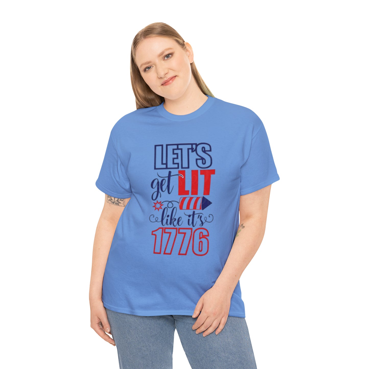 Lit like 1776 Tee