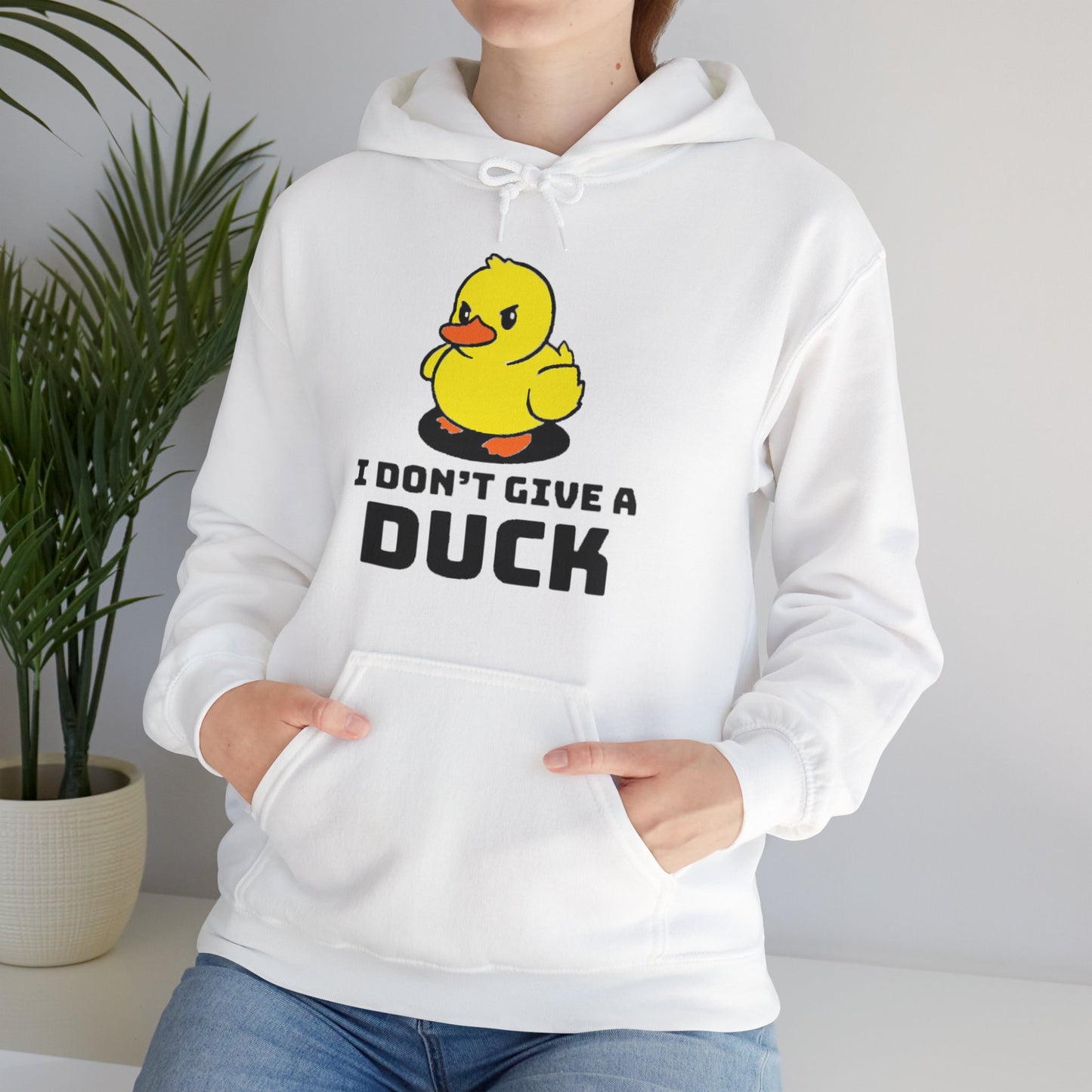 Duck Hooded Sweatshirt Printify